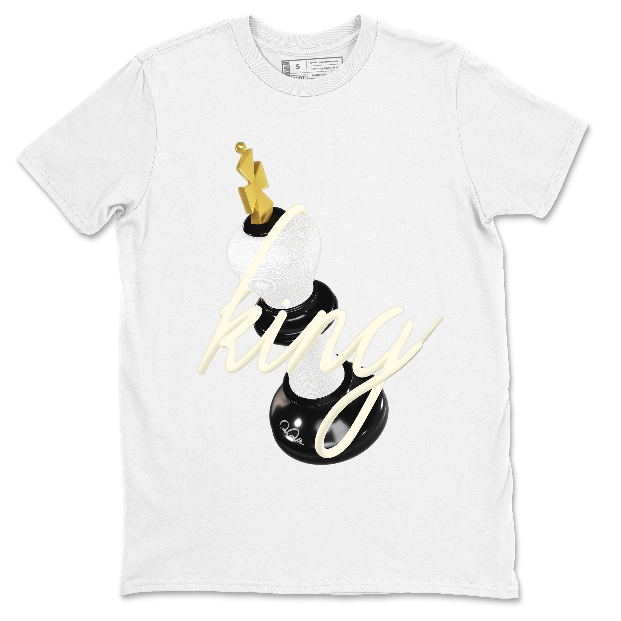 11s Gratitude shirt to match jordans 3D King sneaker tees Air Jordan 11 Gratitude Drip Gear Zone Unisex White 2 T-Shirt