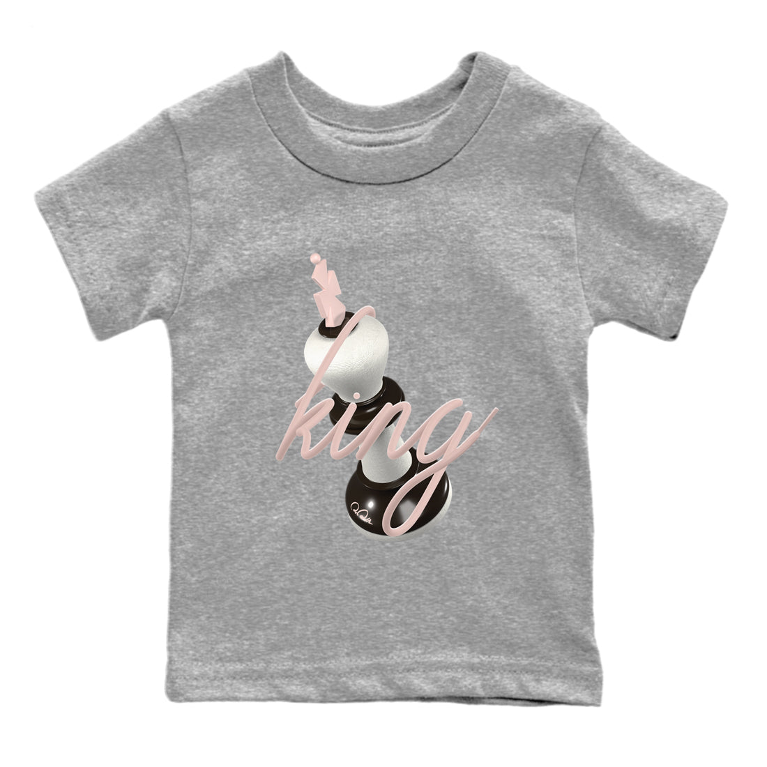 Air Jordan 11 Neapolitan shirt to match jordans 3D King sneaker matching t-shirts and clothing AJ11 Neapolitan Drip Gear Zone Youth Kids Toddler Heather Grey 2 T-Shirt