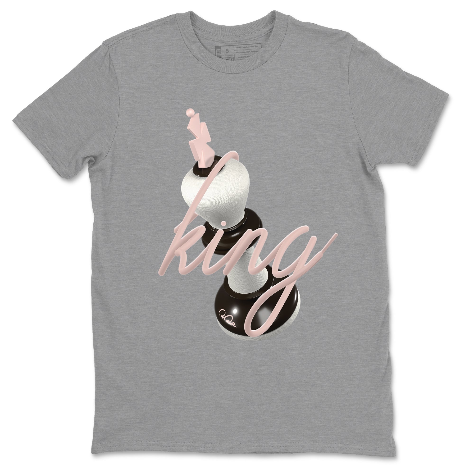 Air Jordan 11 Neapolitan shirt to match jordans 3D King sneaker matching t-shirts and clothing AJ11 Neapolitan Drip Gear Zone Cotton Casual Unisex Heather Grey 2 T-Shirt