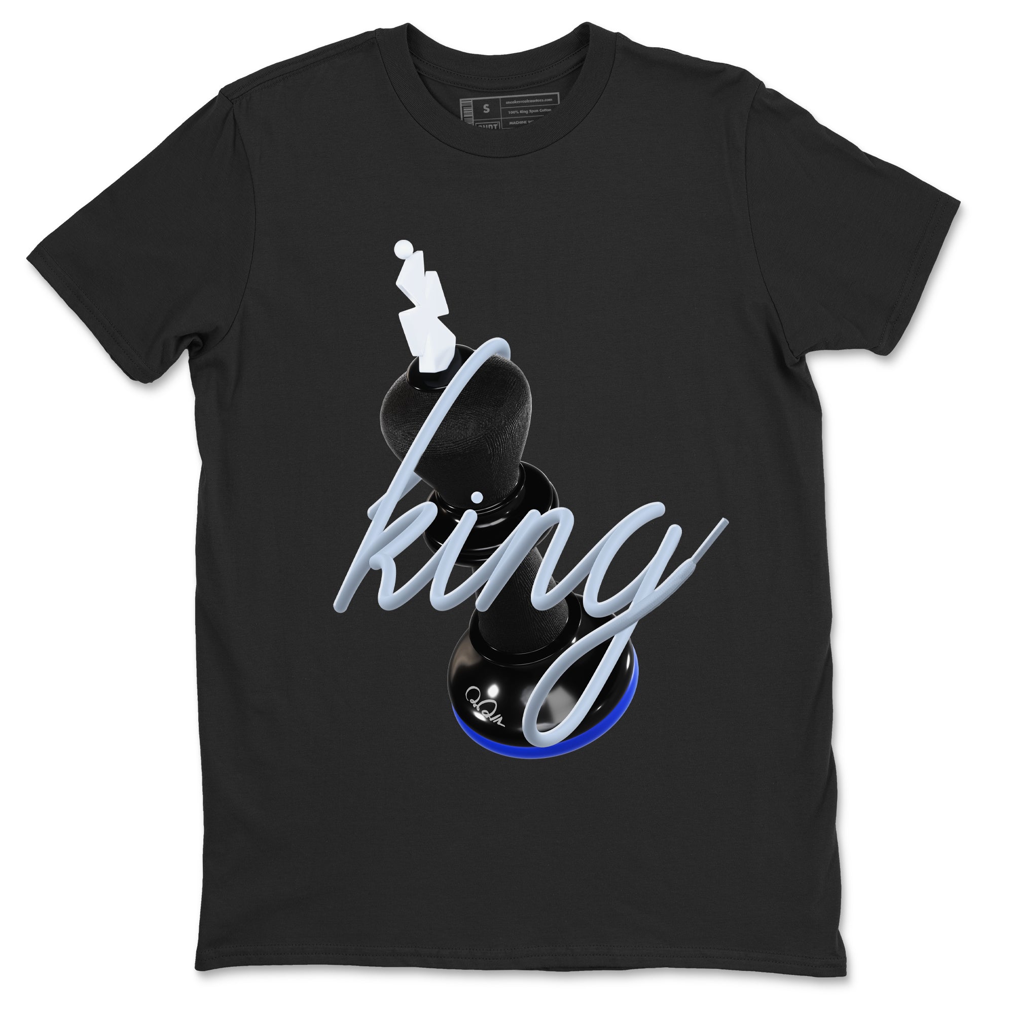 Air Jordan 11 Space shirt to match jordans 3D King sneaker tees AJ11 Space Drip Gear Zone unisex cotton Black 2 crew neck shirt