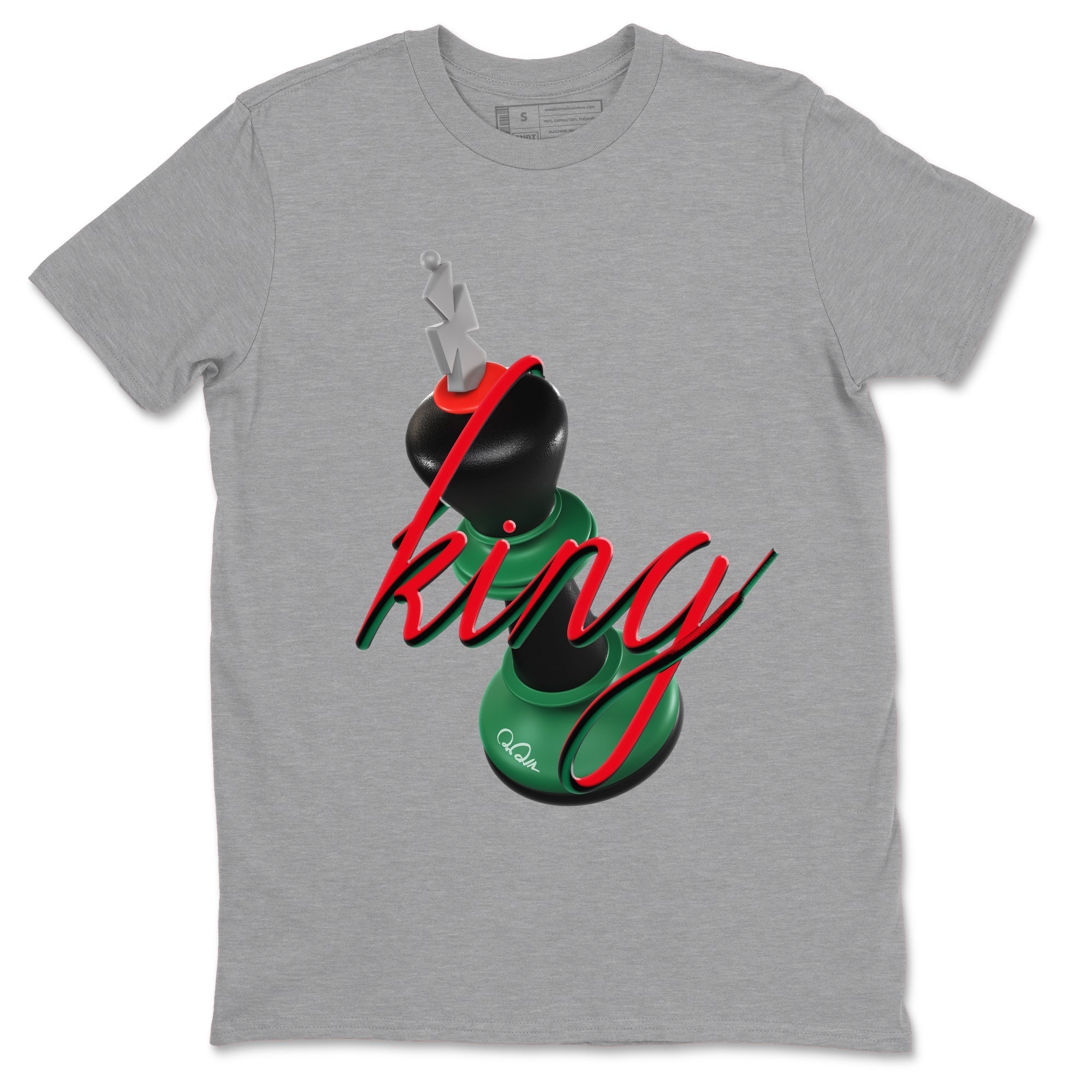 Jordan 2 Low Christmas X-mas Holiday special gift shirt to match jordans 3D King sneaker tees Air Jordan 2 Christmas Drip Gear Zone Unisex Heather Grey 2 T-Shirt