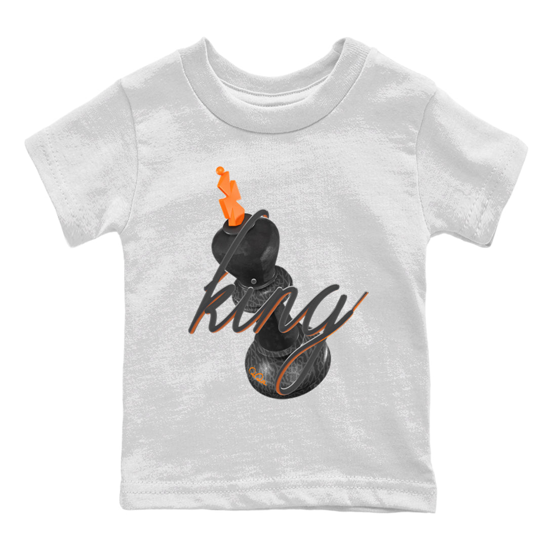 Air Jordan 3 Fear shirt to match jordans 3D King sneaker tees AJ3 Fear Drip Gear Zone Baby Toddler White 2 T-Shirt