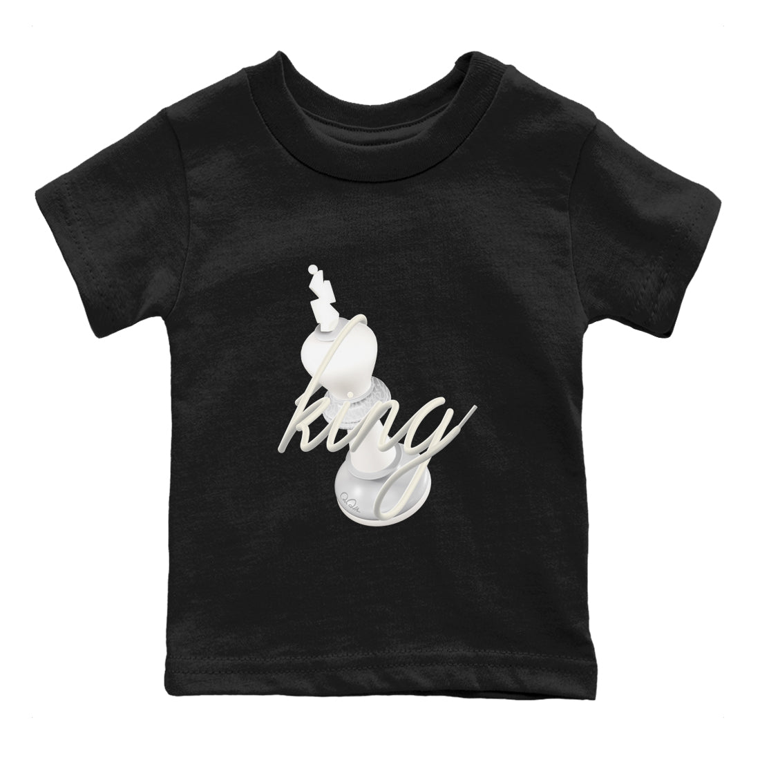 3s Ivory shirt to match jordans 3D King sneaker tees Air Jordan 3 Ivory Drip Gear Zone baby toddler Black 2 cotton Shirt