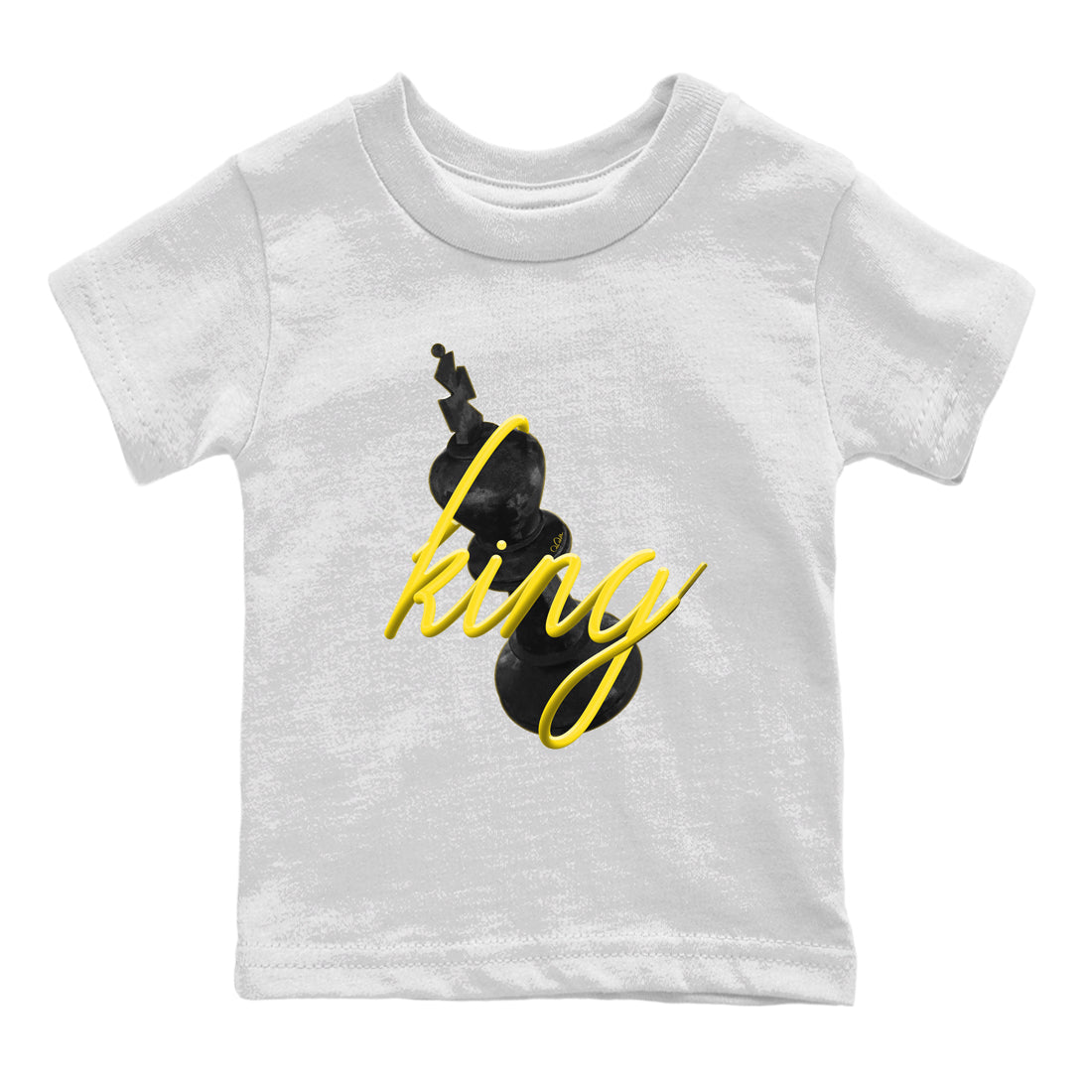 Air Jordan 4 Thunder Sneaker Match Tees 3D King Streetwear Sneaker Shirt AJ4 Thunder Jumpman Sneaker Release Tees Kids Shirts White 2