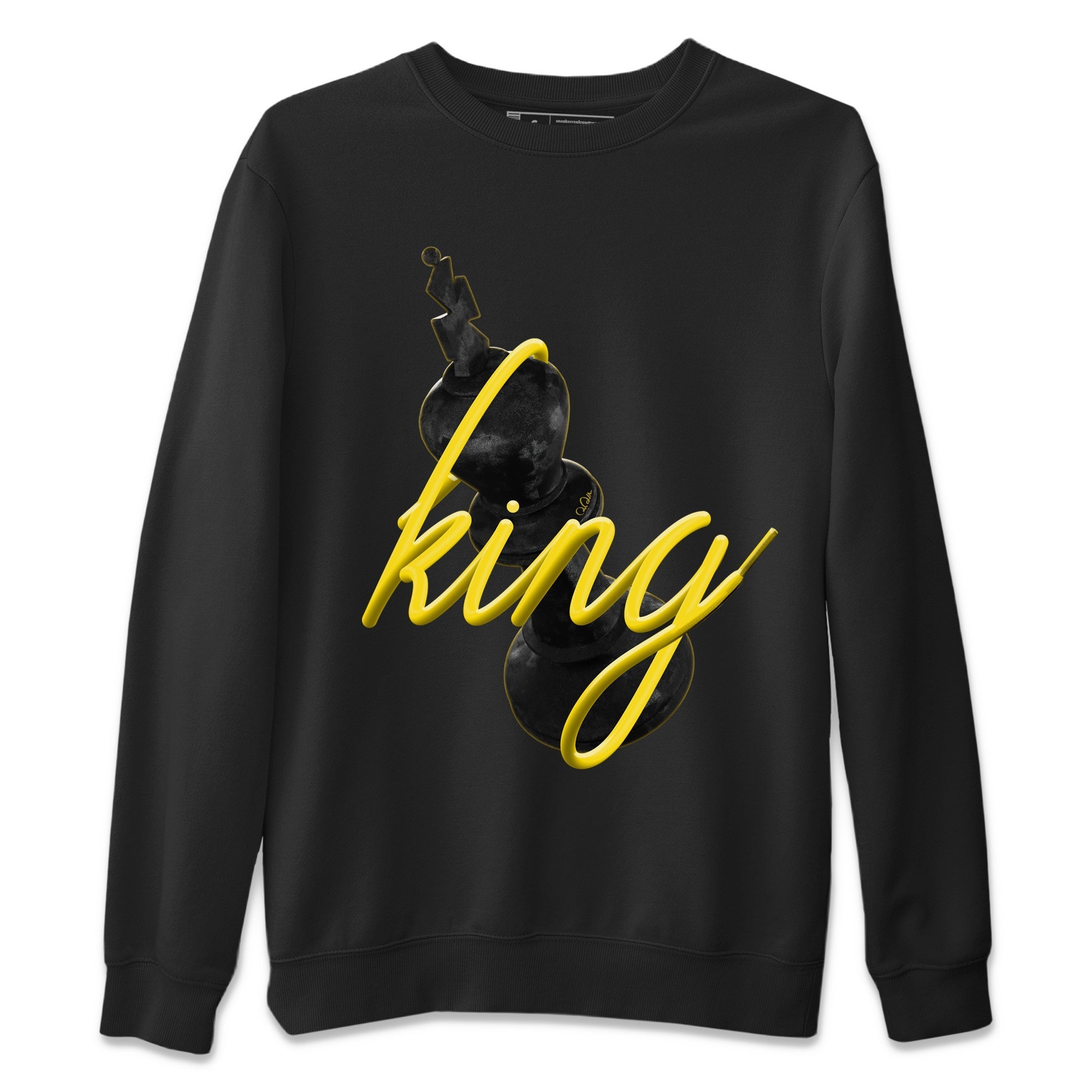 Air Jordan 4 Thunder Sneaker Match Tees 3D King Streetwear Sneaker Shirt AJ4 Thunder Jumpman Sneaker Release Tees Unisex Shirts Black 2