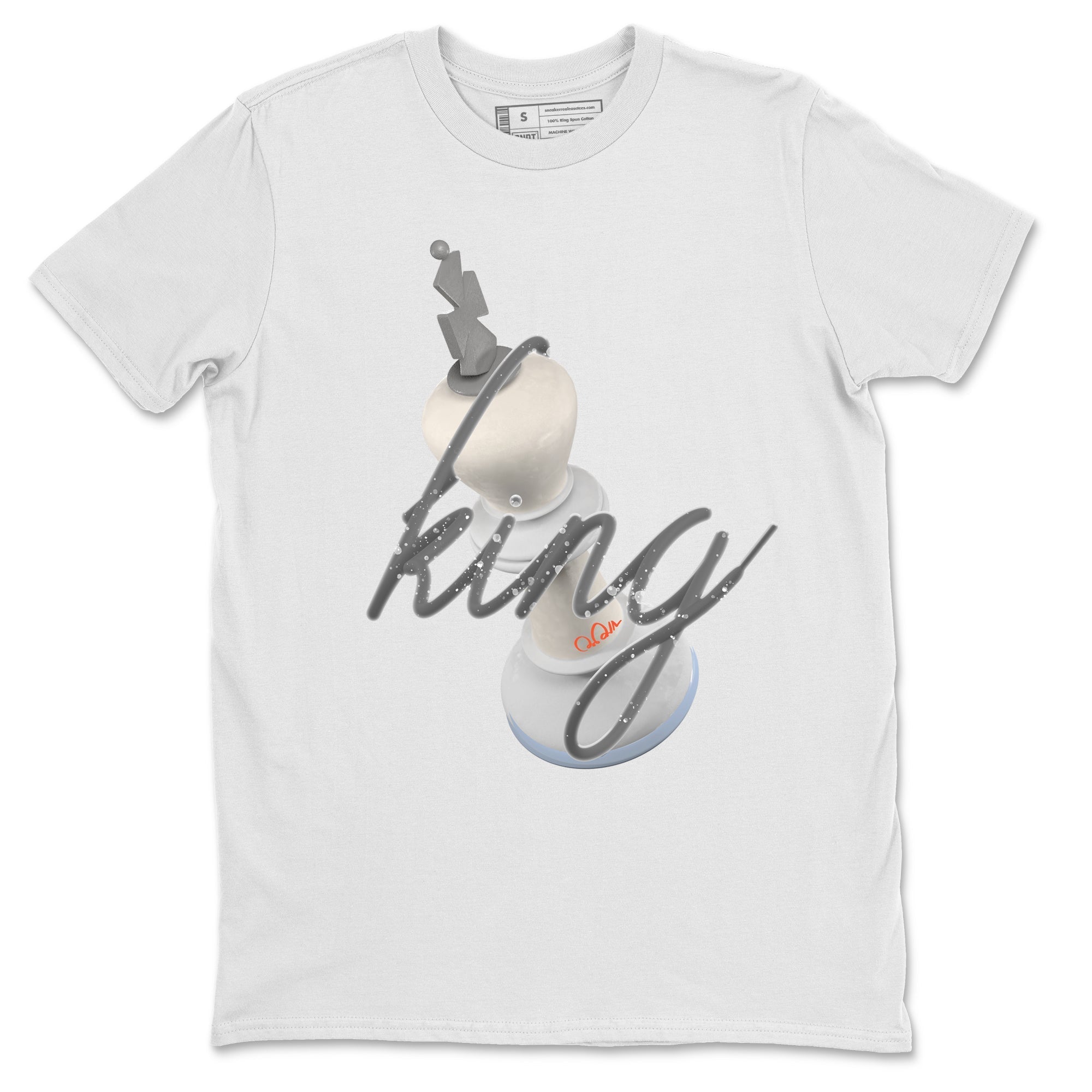Air Jordan 5 Craft Sneaker Match Tees 3D King Streetwear Sneaker Shirt AJ5 SE Craft Sneaker Release Tees Unisex Shirts White 2