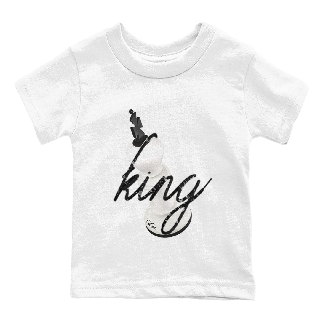 5s Sail shirt to match jordans 3D King sneaker tees Air Jordan 5 Sail Drip Gear Zone baby toddler White 2 cotton Shirt