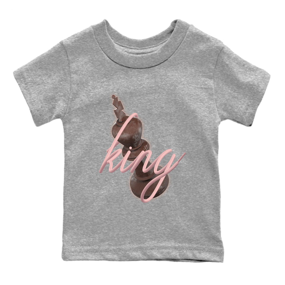 Air More Uptempo Valentines Day Shirt To Match Jordans 3D King Sneaker Tees Nike Uptempo Valentines Day Drip Gear Zone Sneaker Matching Clothing Kids Shirts Heather Grey 2