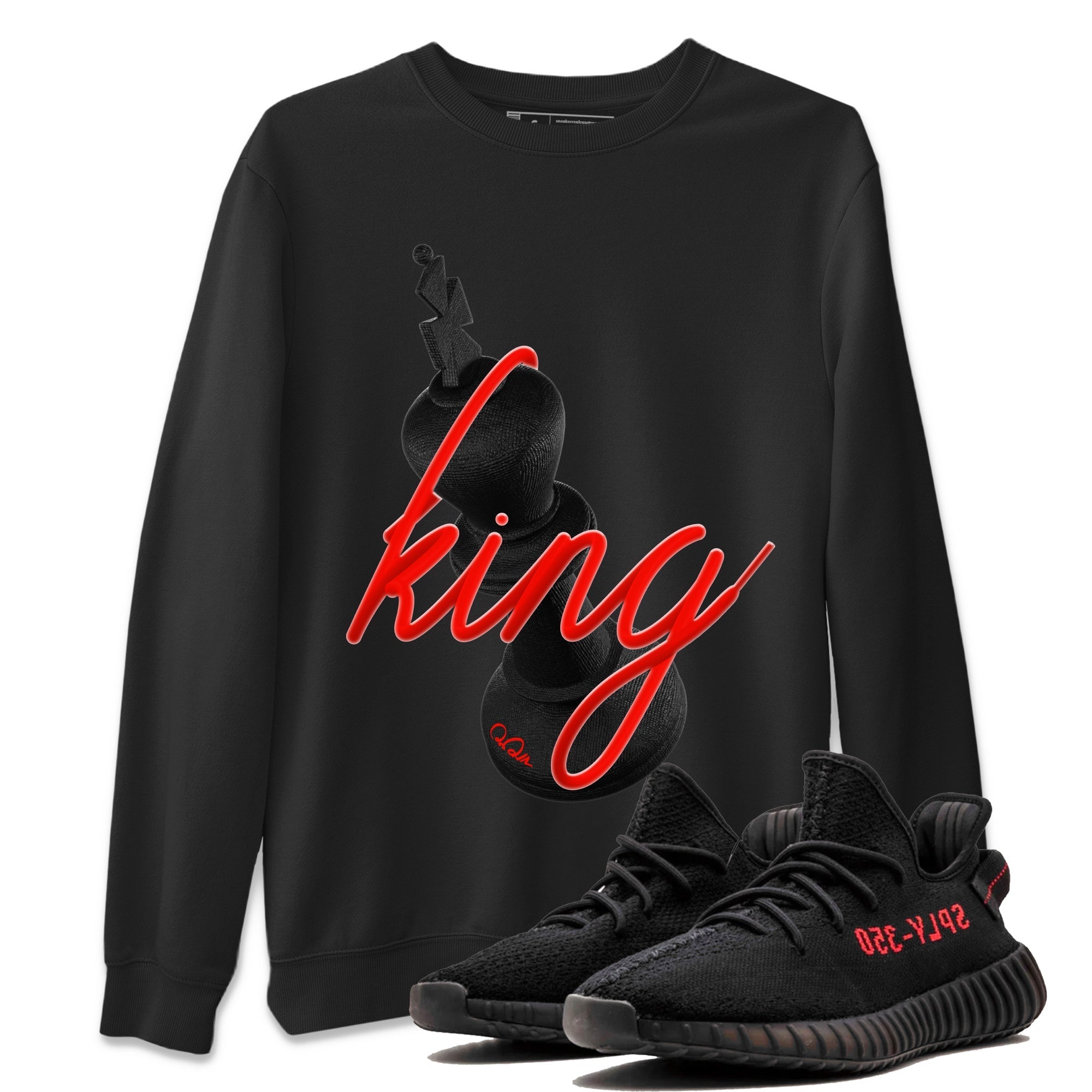 Yeezy 350 Bred shirt to match jordans 3D King Streetwear Sneaker Shirt Adidas Yeezy Boost V2 350 Bred Drip Gear Zone Sneaker Matching Clothing Unisex Black 1 T-Shirt