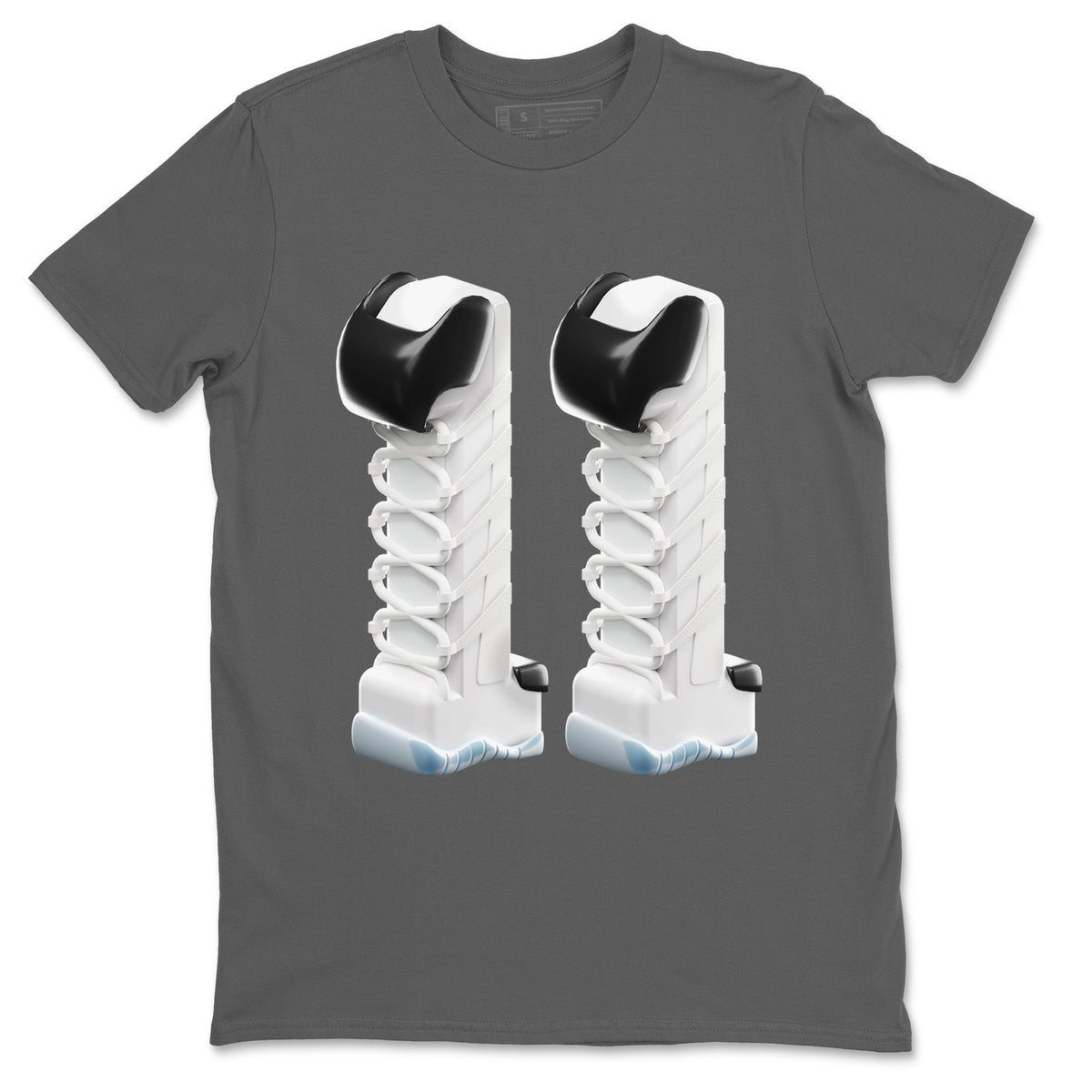 Air Jordan 11 Concord Shirt To Match Jordans 3D Number 11 Sneaker Tees Air Jordan 11 Concord Drip Gear Zone Sneaker Matching Clothing Unisex Shirts