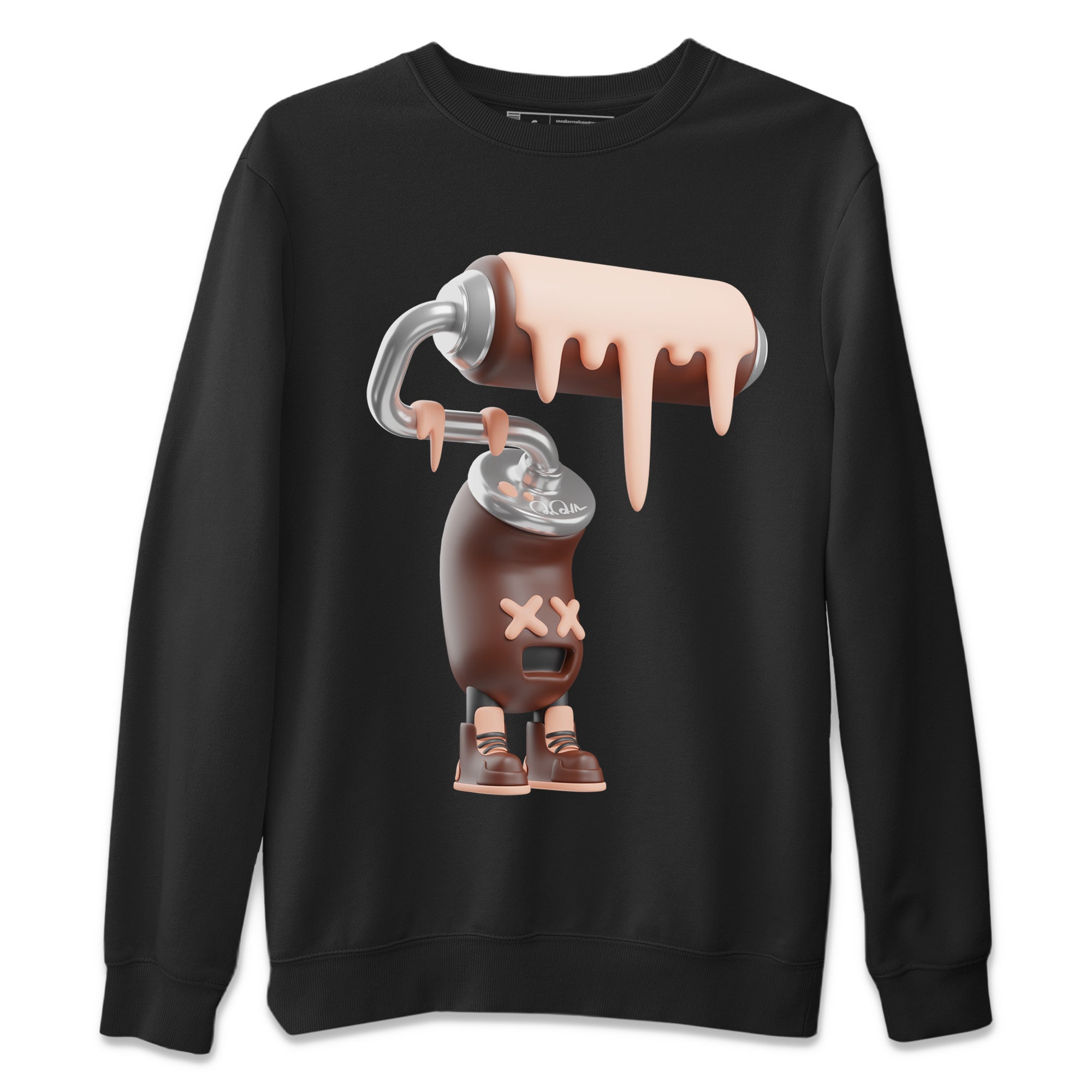 Air More Uptempo Valentines Day Shirt To Match Jordans 3D Paint Roller Sneaker Tees Nike Uptempo Valentines Day Drip Gear Zone Sneaker Matching Clothing Unisex Shirts Black 2