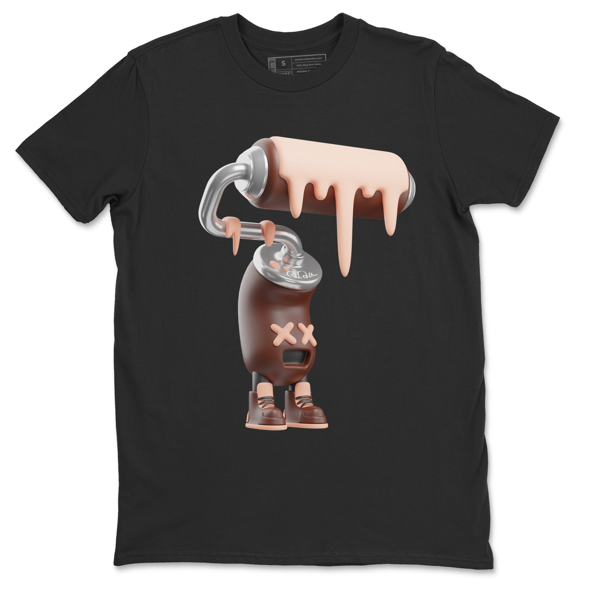 Air More Uptempo Valentines Day Shirt To Match Jordans 3D Paint Roller Sneaker Tees Nike Uptempo Valentines Day Drip Gear Zone Sneaker Matching Clothing Unisex Shirts Black 2