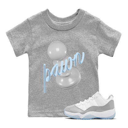 Air Jordan 11 White Cement 3D Pawn Baby and Kids Streetwear Sneaker Shirt Air Jordan 11 Cement Grey Kids Streetwear Sneaker Shirt Size Chart