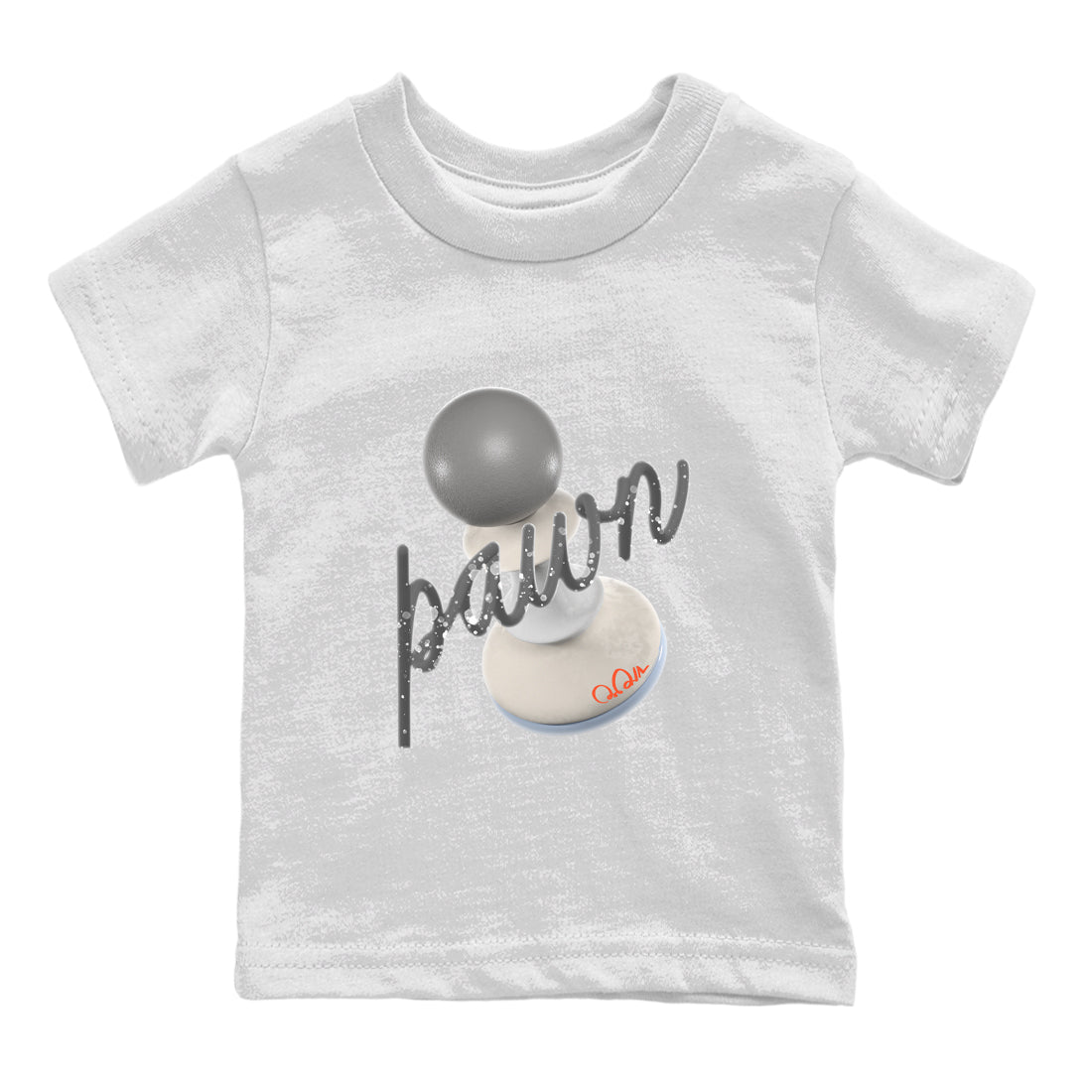 Air Jordan 5 Craft Sneaker Match Tees 3D Pawn Streetwear Sneaker Shirt AJ5 SE Craft Sneaker Release Tees Kids Shirts White 2
