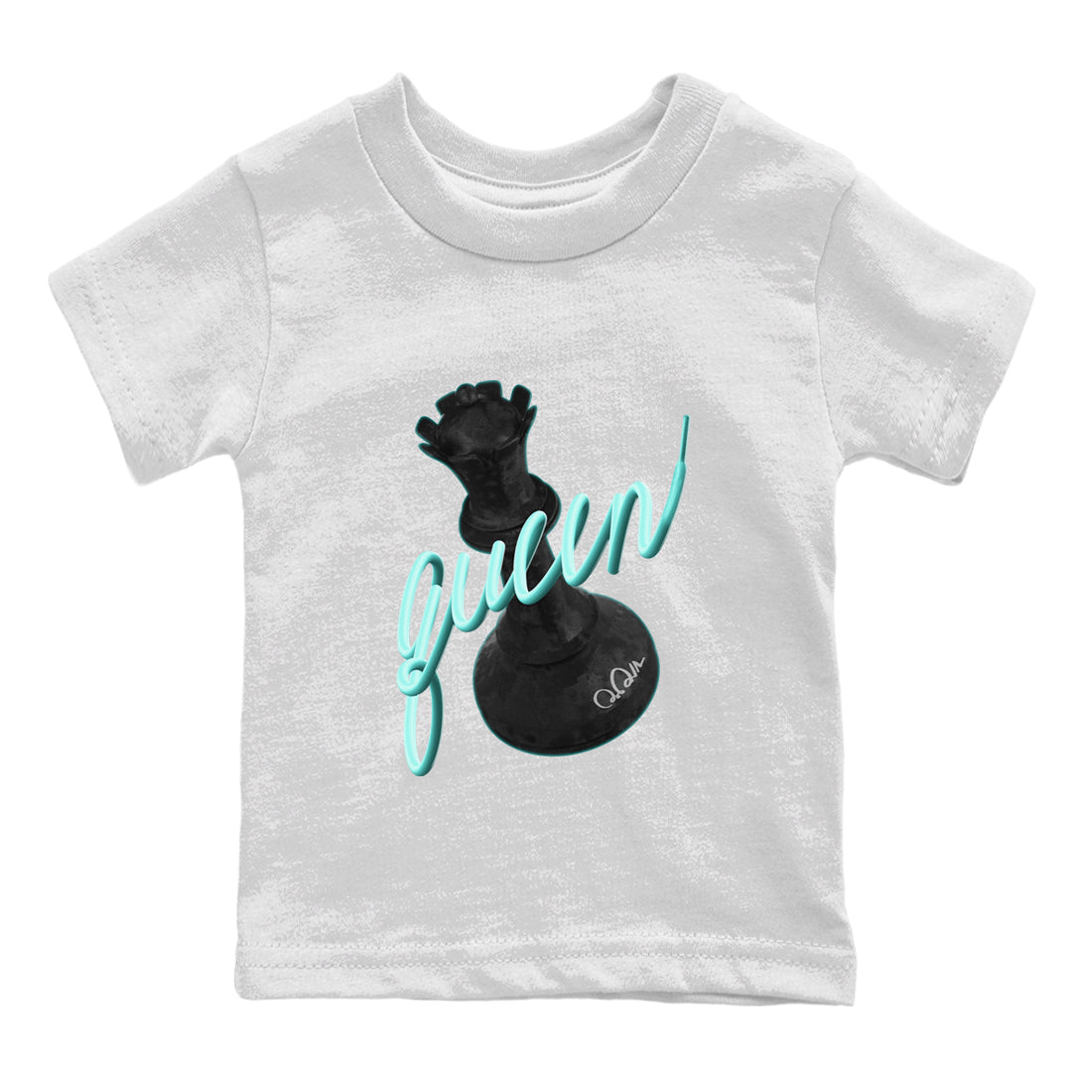 Air Force 1 Tiffany Shirt To Match Jordans 3D Queen Sneaker Tees Nike Tiffany AF1Drip Gear Zone Sneaker Matching Clothing Kids Shirts White 2
