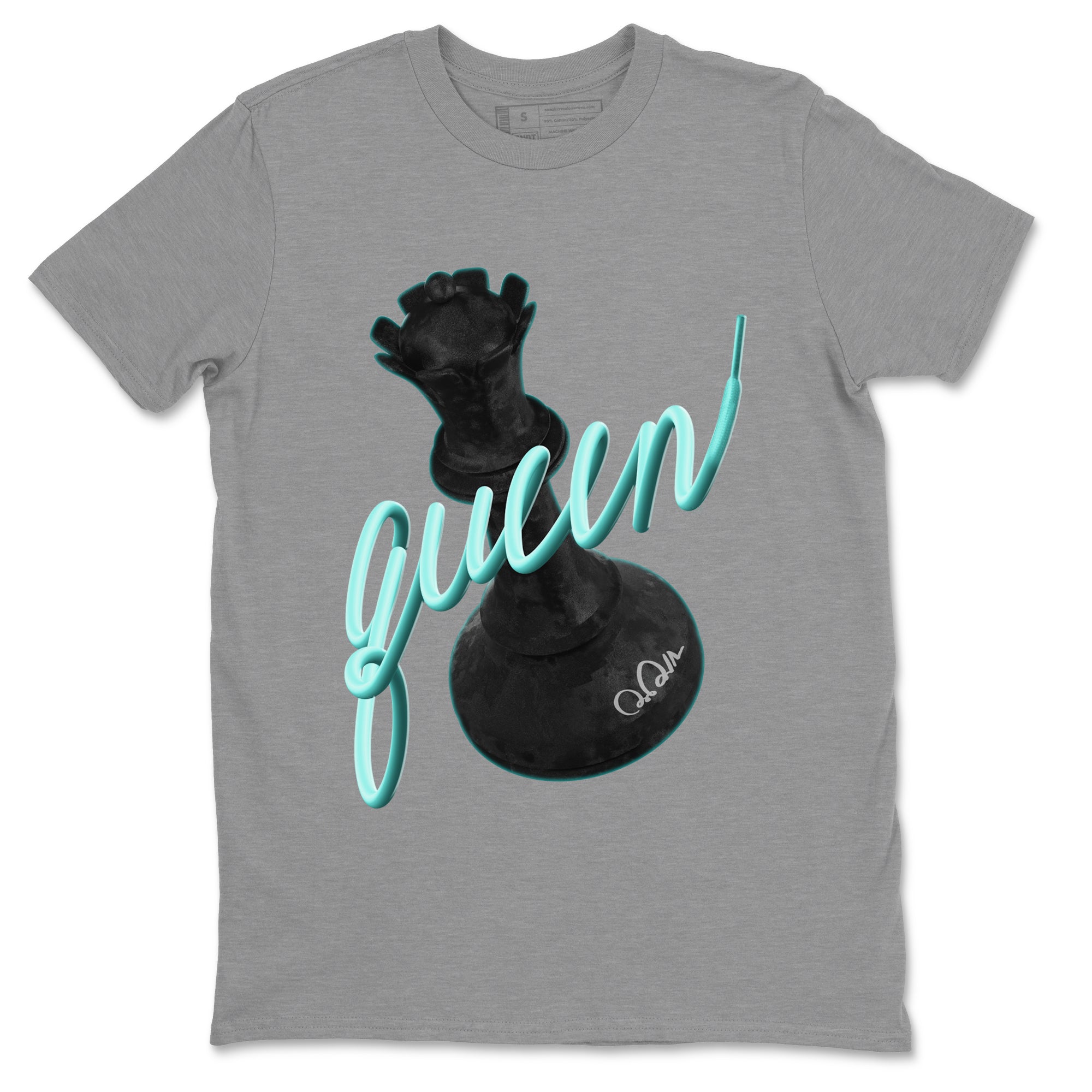 Air Force 1 Tiffany Shirt To Match Jordans 3D Queen Sneaker Tees Nike Tiffany AF1Drip Gear Zone Sneaker Matching Clothing Unisex Shirts Heather Grey 2