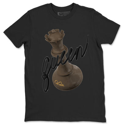 Air Jordan 1 Palomino shirt to match jordans 3D Queen Streetwear Sneaker Shirt AJ1 High Palomino Drip Gear Zone Sneaker Matching Clothing Unisex Black 2 T-Shirt