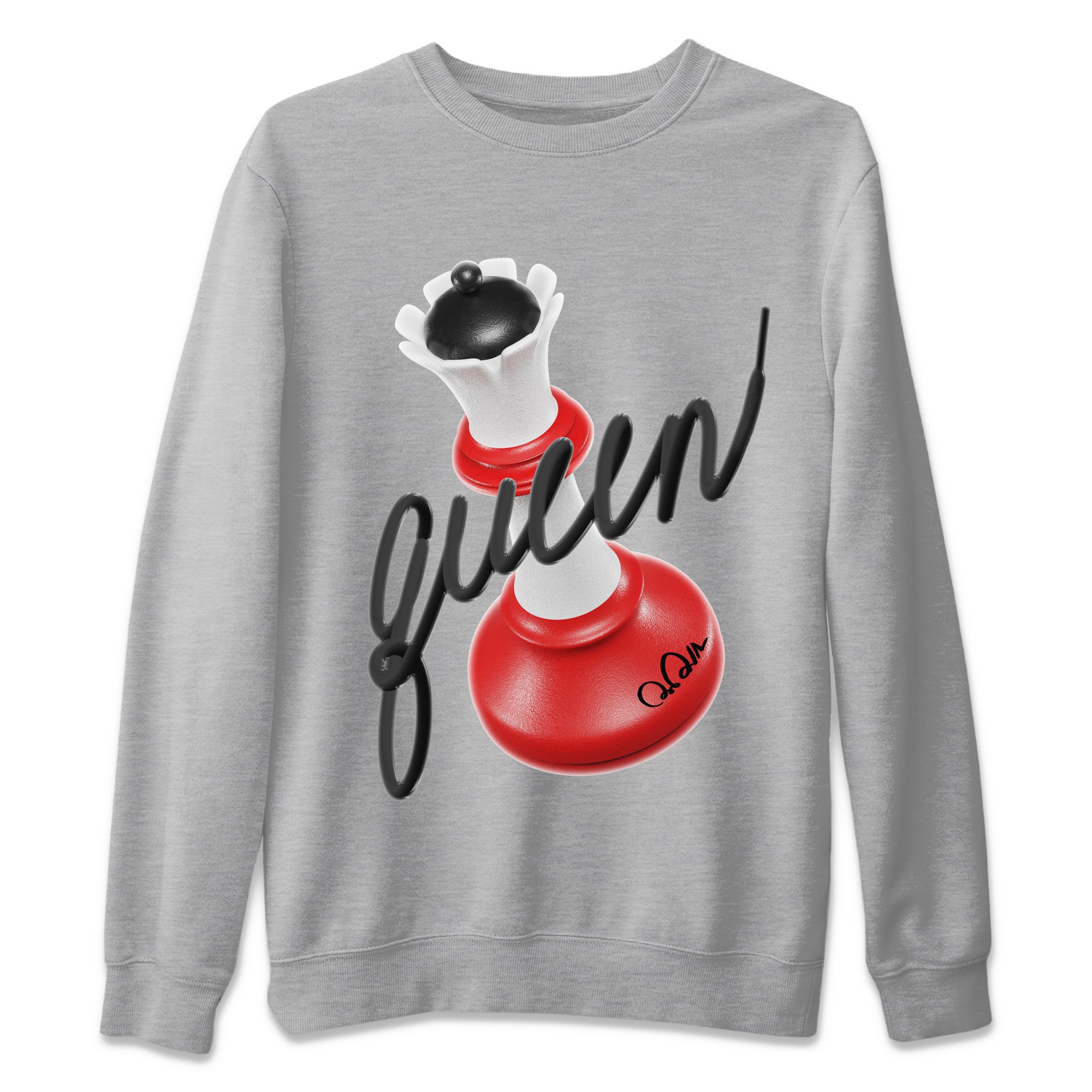 Air Jordan 1 Spider Man Sneaker Match Tees 3D Queen Sneaker Release Tees AJ1 Spider Man Sneaker Release Tees Unisex Shirts Heather Grey 2