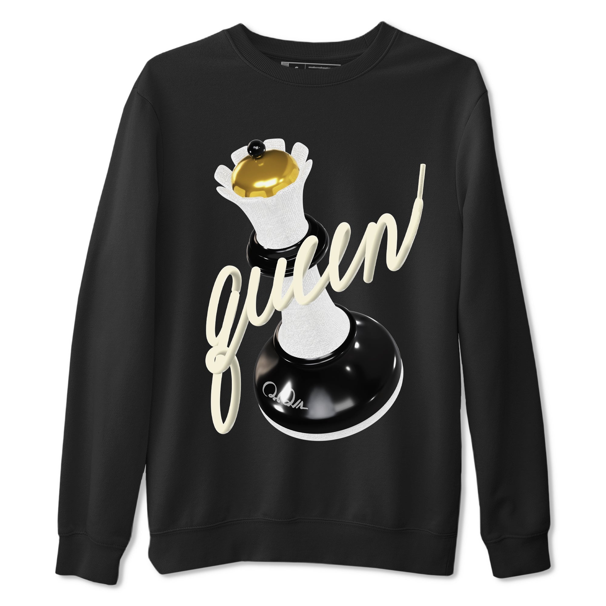 11s Gratitude shirt to match jordans 3D Queen sneaker tees Air Jordan 11 Gratitude Drip Gear Zone Unisex Black 2 T-Shirt