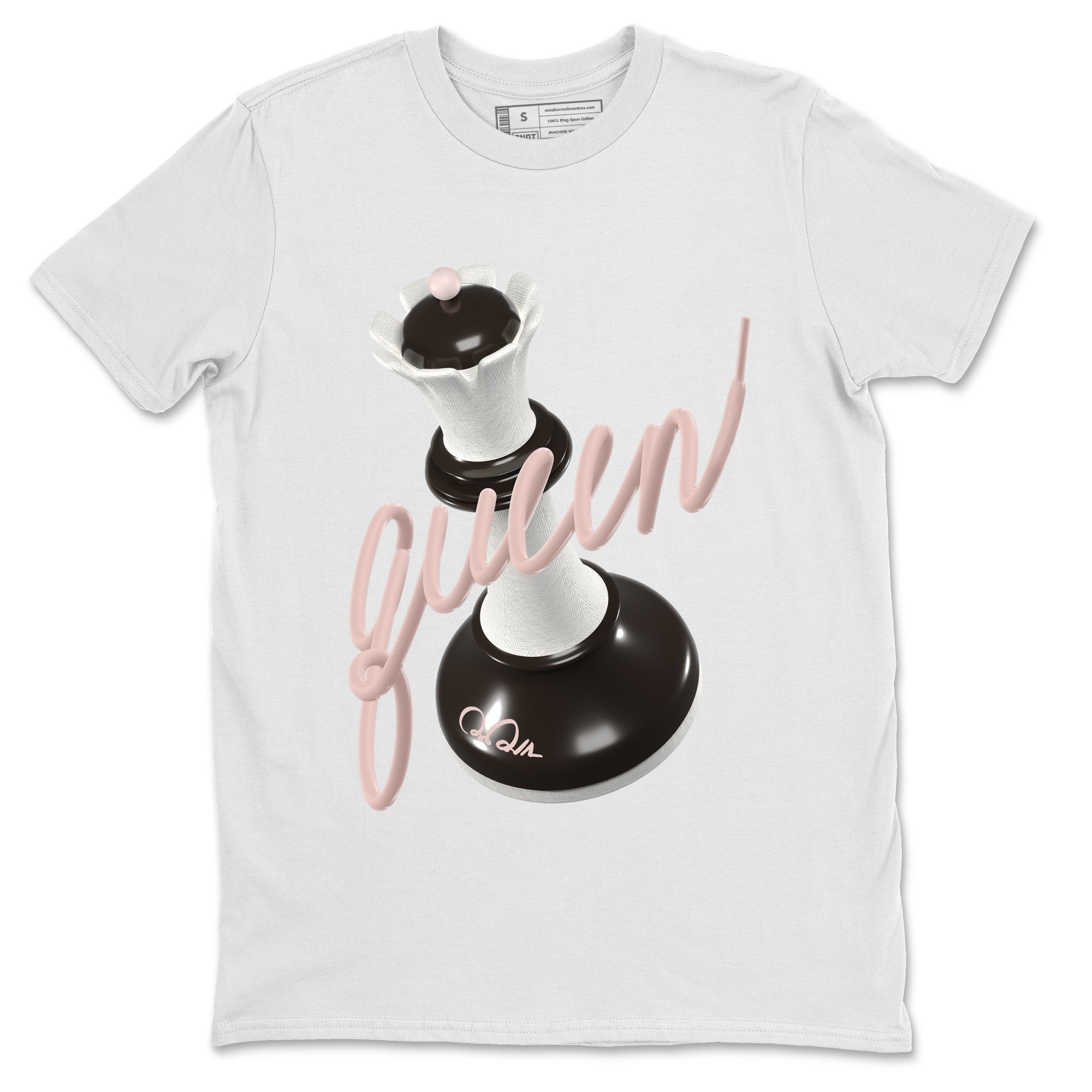 Air Jordan 11 Neapolitan shirt to match jordans 3D Queen sneaker matching t-shirts and clothing AJ11 Neapolitan Drip Gear Zone Cotton Casual Unisex White 2 T-Shirt