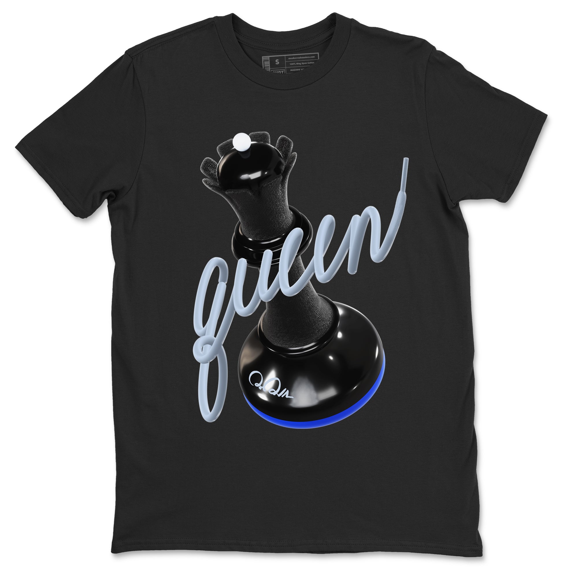 Air Jordan 11 Space shirt to match jordans 3D Queen sneaker tees AJ11 Space Drip Gear Zone unisex cotton Black 2 crew neck shirt