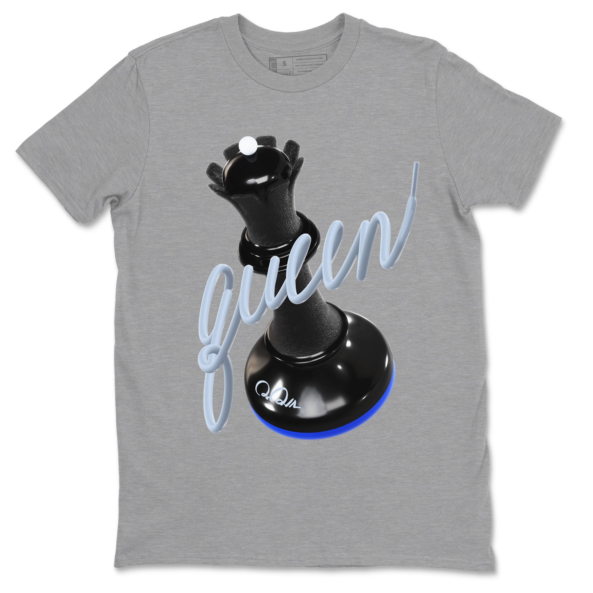 Air Jordan 11 Space shirt to match jordans 3D Queen sneaker tees AJ11 Space Drip Gear Zone unisex cotton Heather Grey 2 crew neck shirt