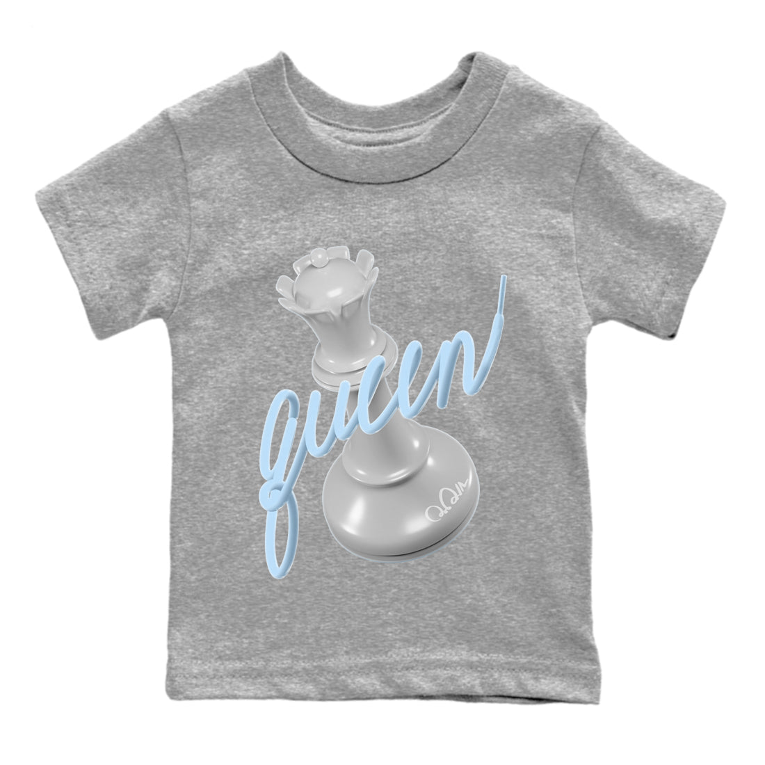 Air Jordan 11 White Cement Sneaker Match Tees 3D Queen Streetwear Sneaker Shirt Air Jordan 11 Cement Grey Sneaker Release Tees Kids Shirts Heather Grey 2