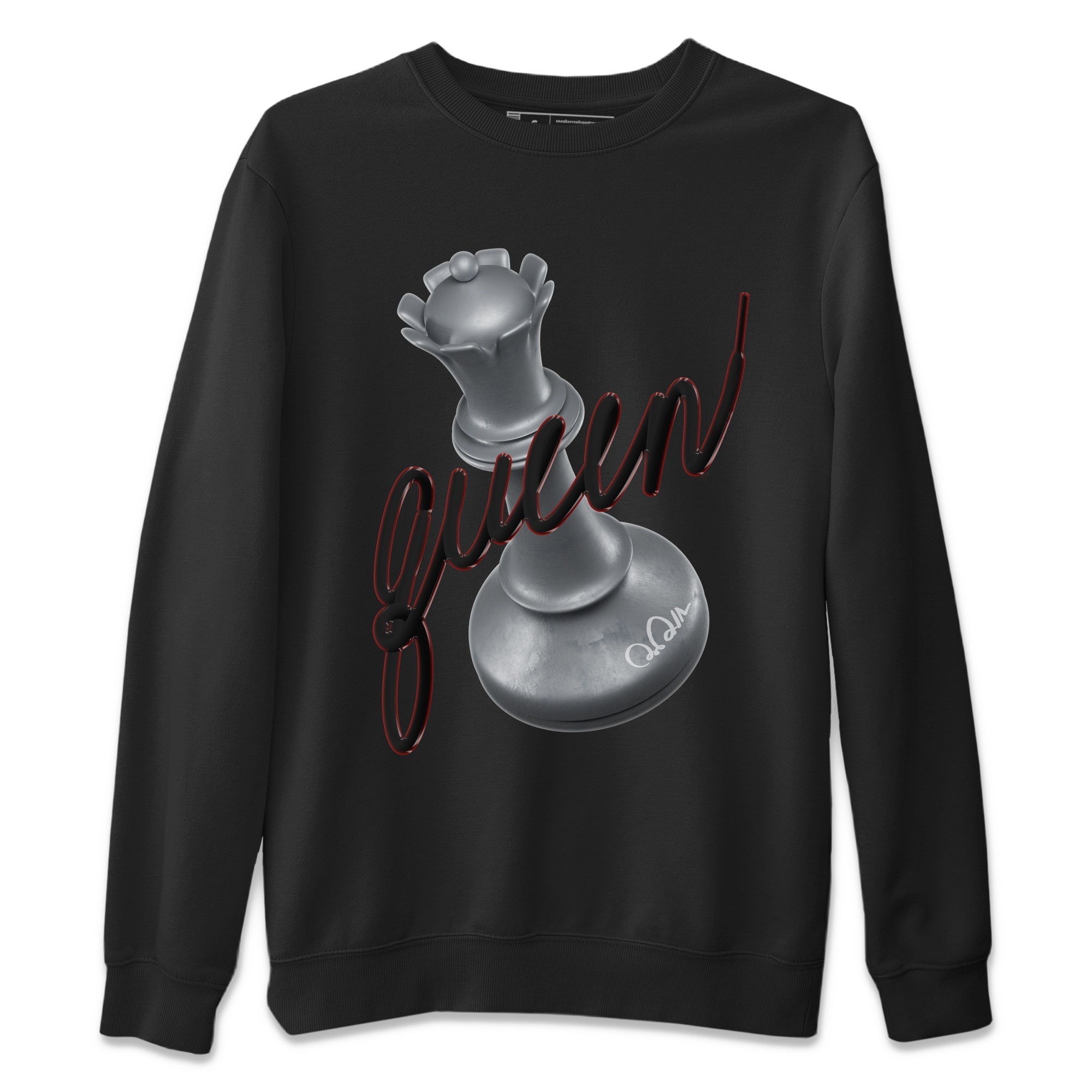 Air Jordan 14 Metallic Silver Sneaker Match Tees 3D Queen Streetwear Sneaker Shirt AJ14 Metallic Silver Sneaker Release Tees Unisex Shirts Black 2