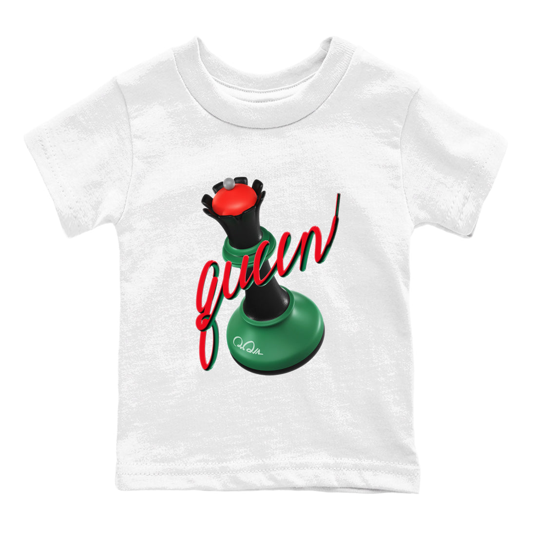 Jordan 2 Low Christmas X-mas Holiday special gift shirt to match jordans 3D Queen sneaker tees Air Jordan 2 Christmas Drip Gear Zone Baby Toddler White 2 T-Shirt