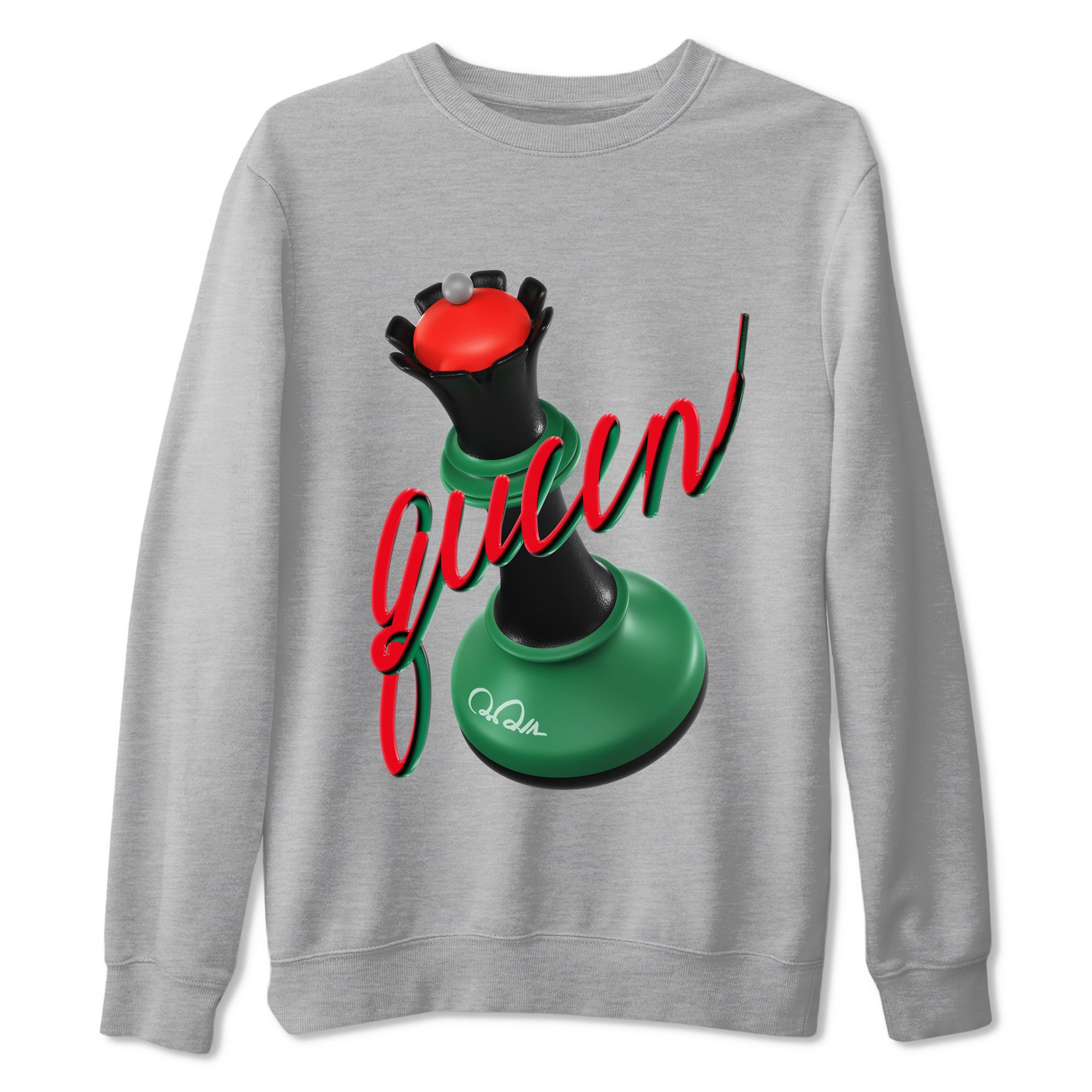 Jordan 2 Low Christmas X-mas Holiday special gift shirt to match jordans 3D Queen sneaker tees Air Jordan 2 Christmas Drip Gear Zone Unisex Heather Grey 2 T-Shirt