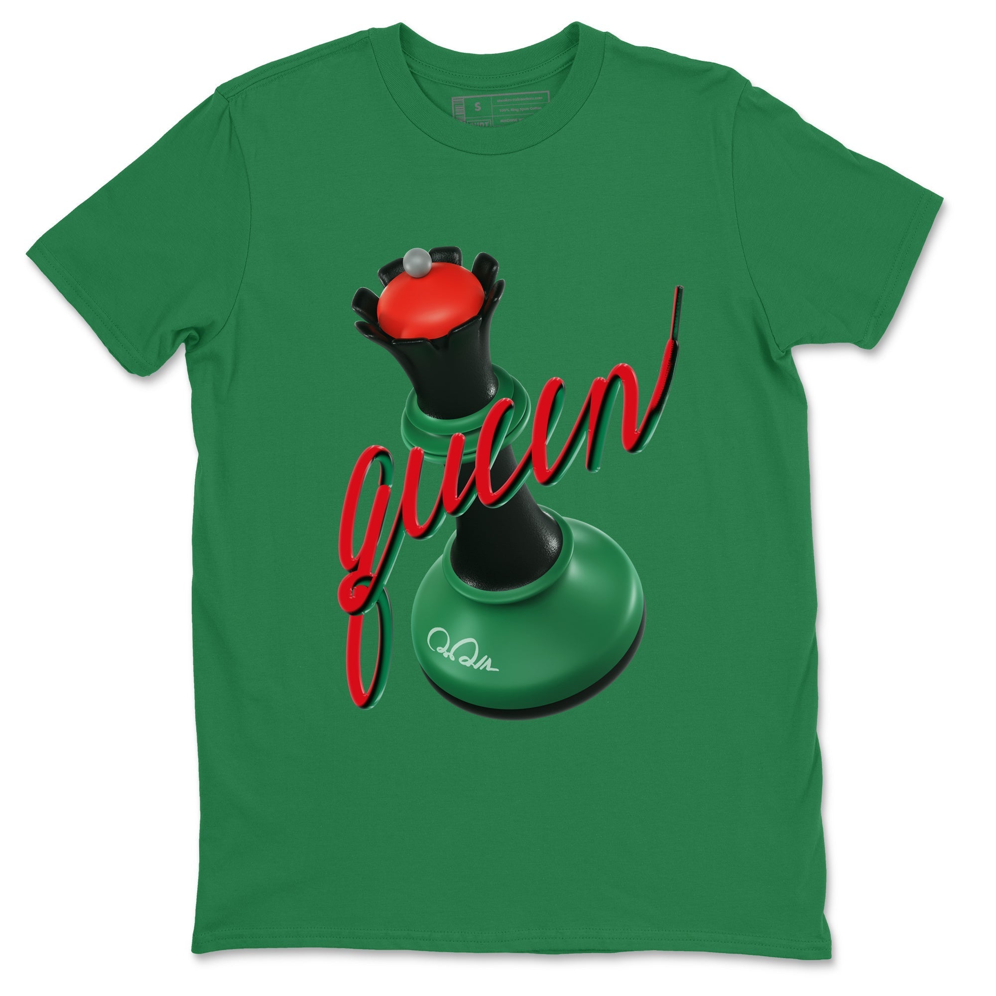 Jordan 2 Low Christmas X-mas Holiday special gift shirt to match jordans 3D Queen sneaker tees Air Jordan 2 Christmas Drip Gear Zone Unisex Kelly Green 2 T-Shirt