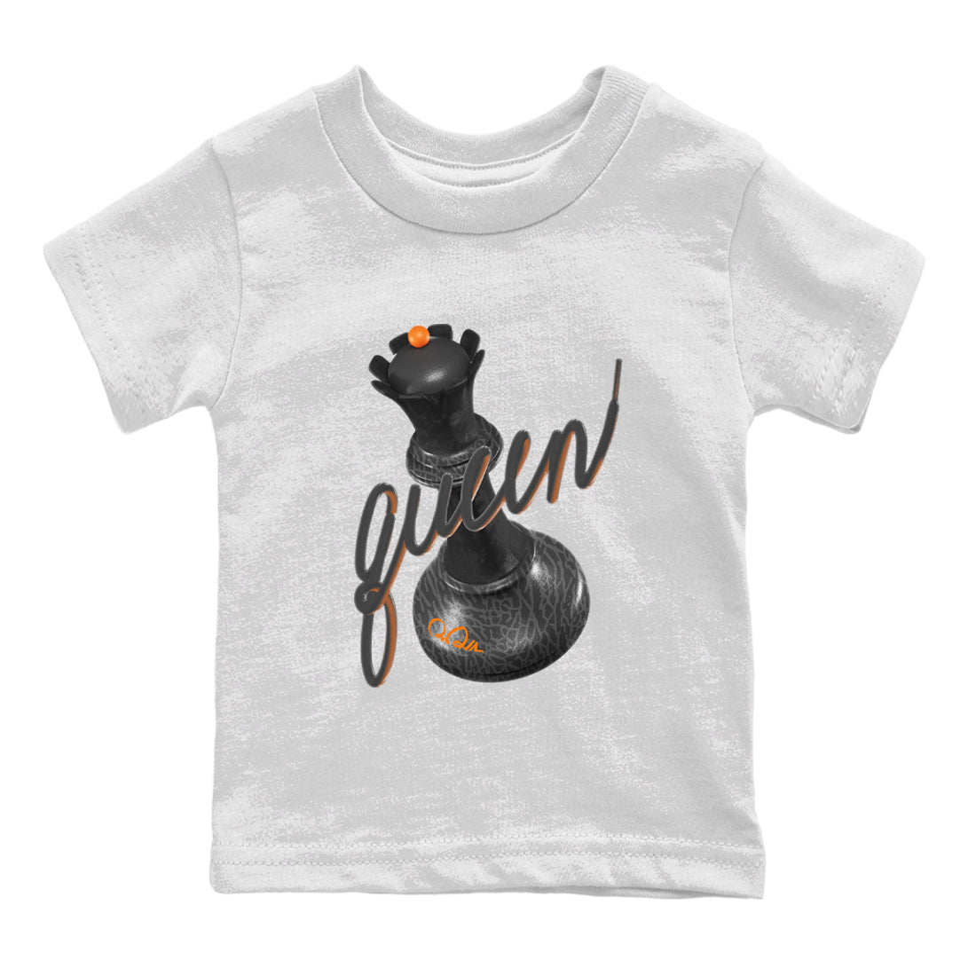 Air Jordan 3 Fear shirt to match jordans 3D Queen sneaker tees AJ3 Fear Drip Gear Zone Baby Toddler White 2 T-Shirt