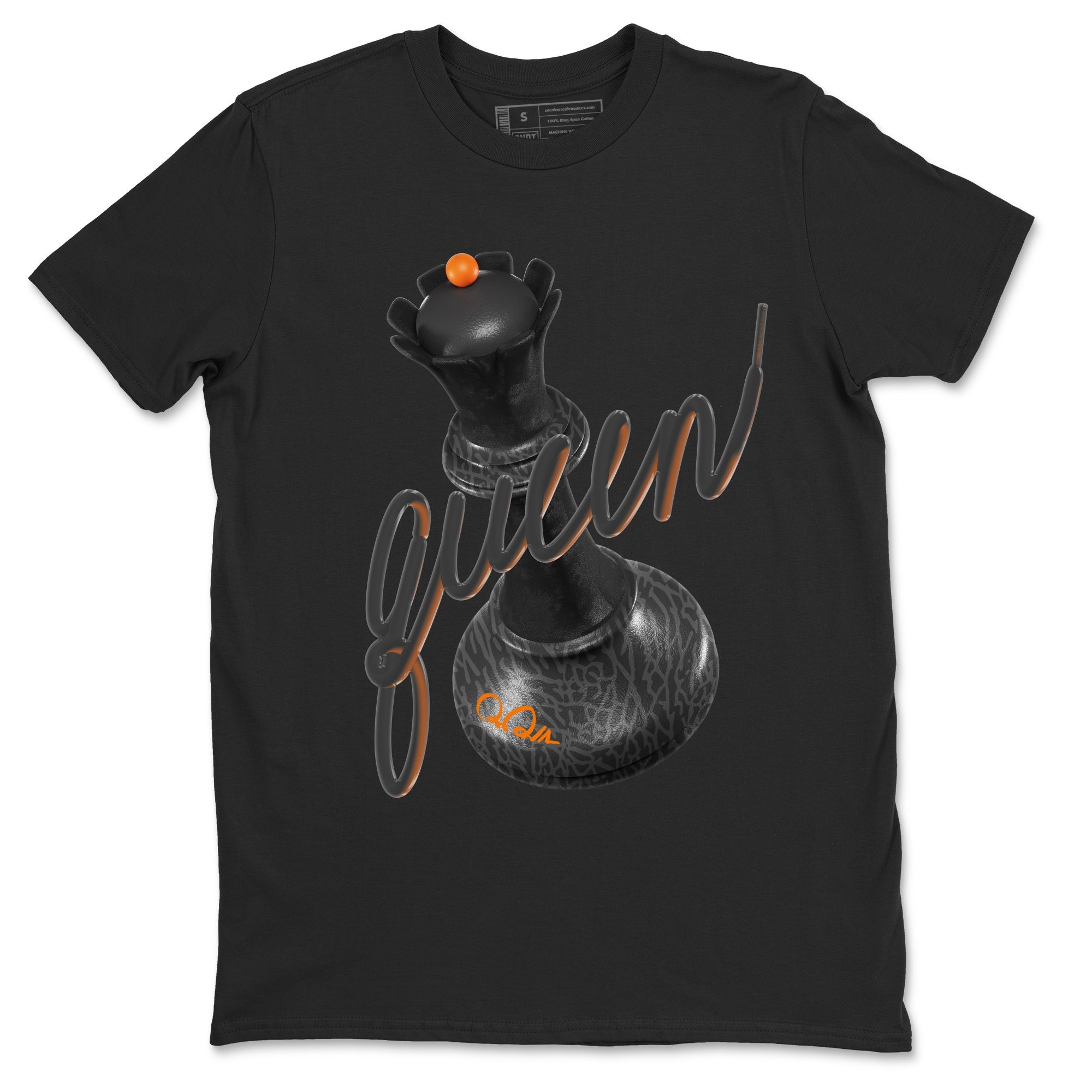 Air Jordan 3 Fear shirt to match jordans 3D Queen sneaker tees AJ3 Fear Drip Gear Zone Unisex Black 2 T-Shirt