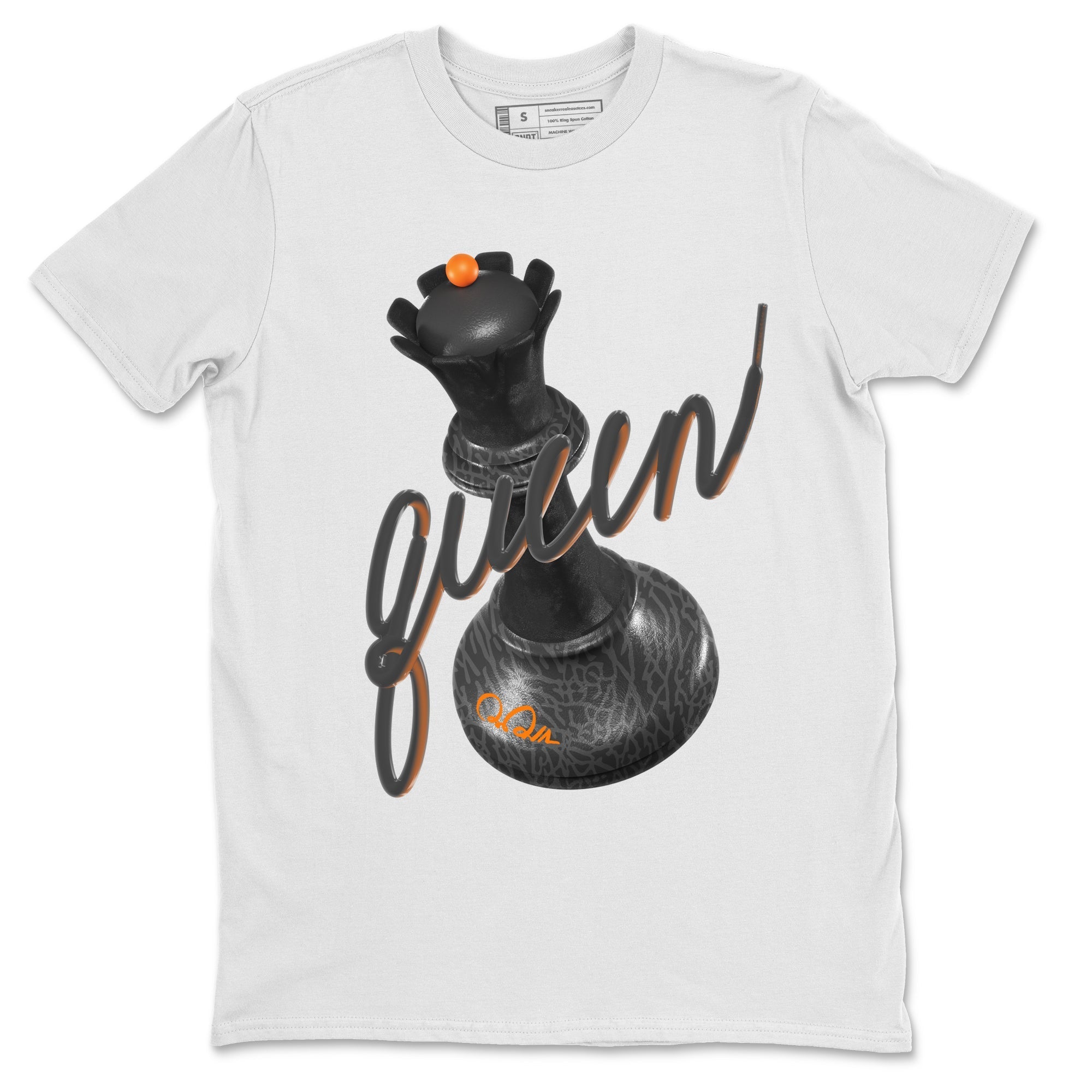 Air Jordan 3 Fear shirt to match jordans 3D Queen sneaker tees AJ3 Fear Drip Gear Zone Unisex White 2 T-Shirt