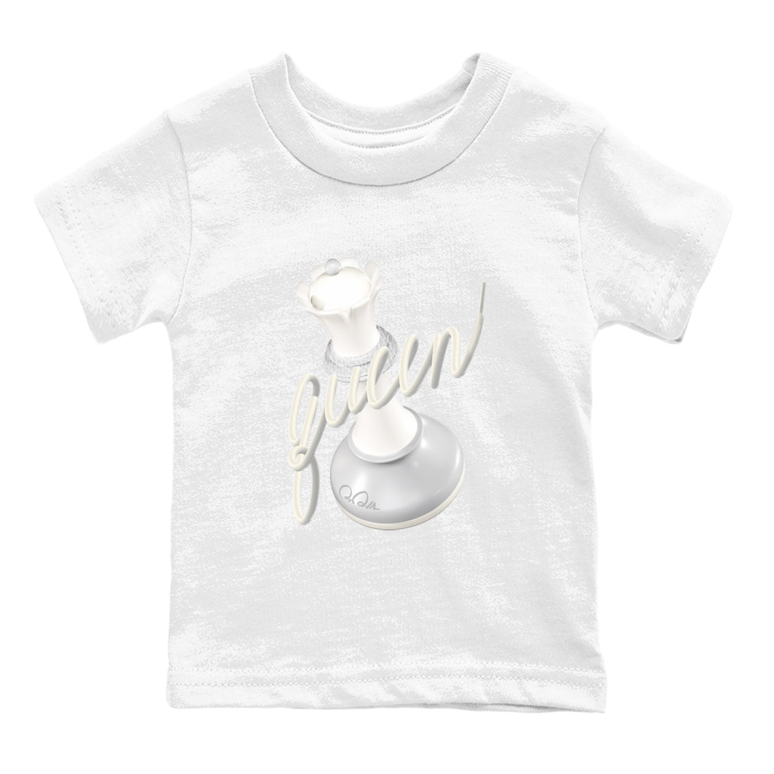 3s Ivory shirt to match jordans 3D Queen sneaker tees Air Jordan 3 Ivory Drip Gear Zone baby toddler White 2 cotton Shirt