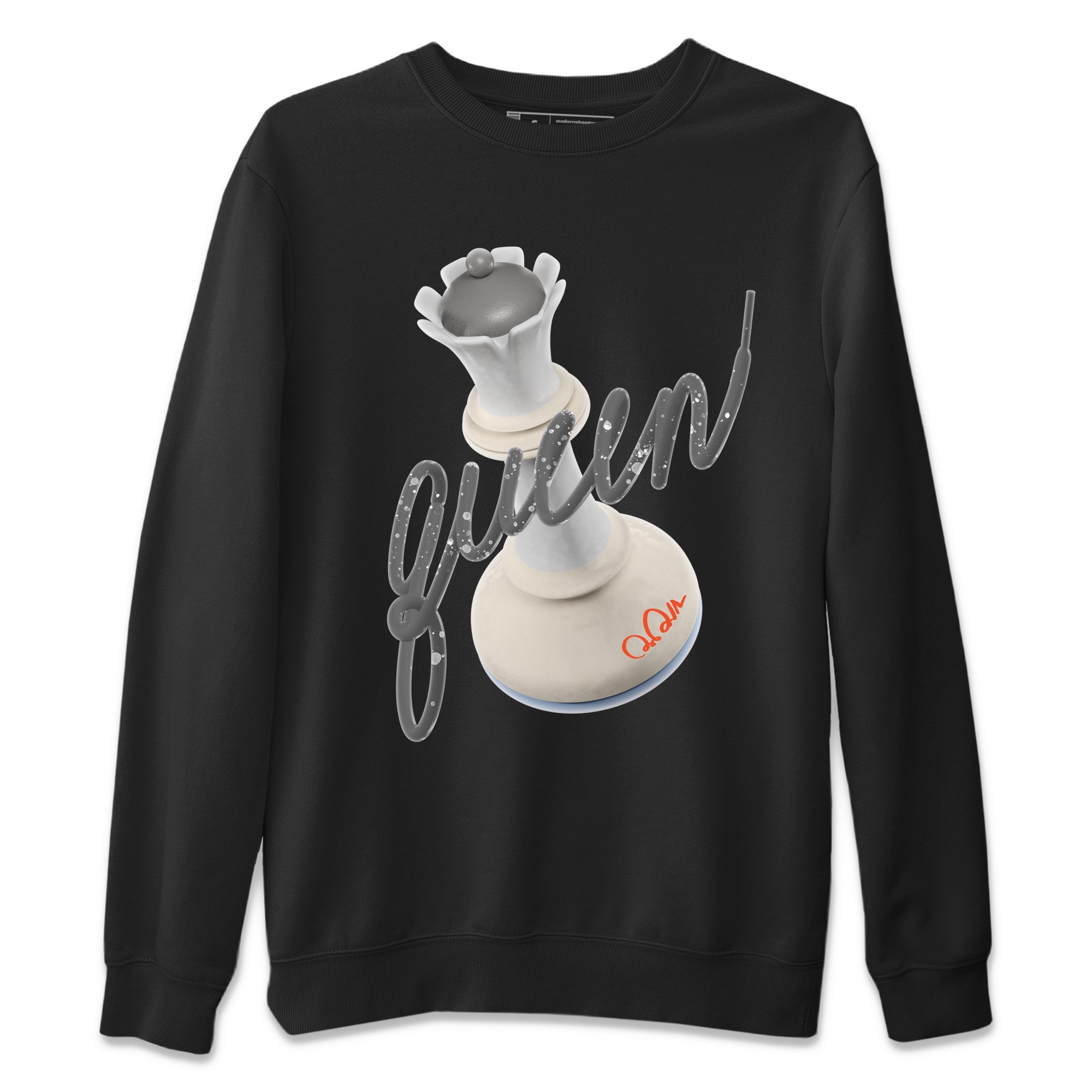 Air Jordan 5 Craft Sneaker Match Tees 3D Queen Streetwear Sneaker Shirt AJ5 SE Craft Sneaker Release Tees Unisex Shirts Black 2