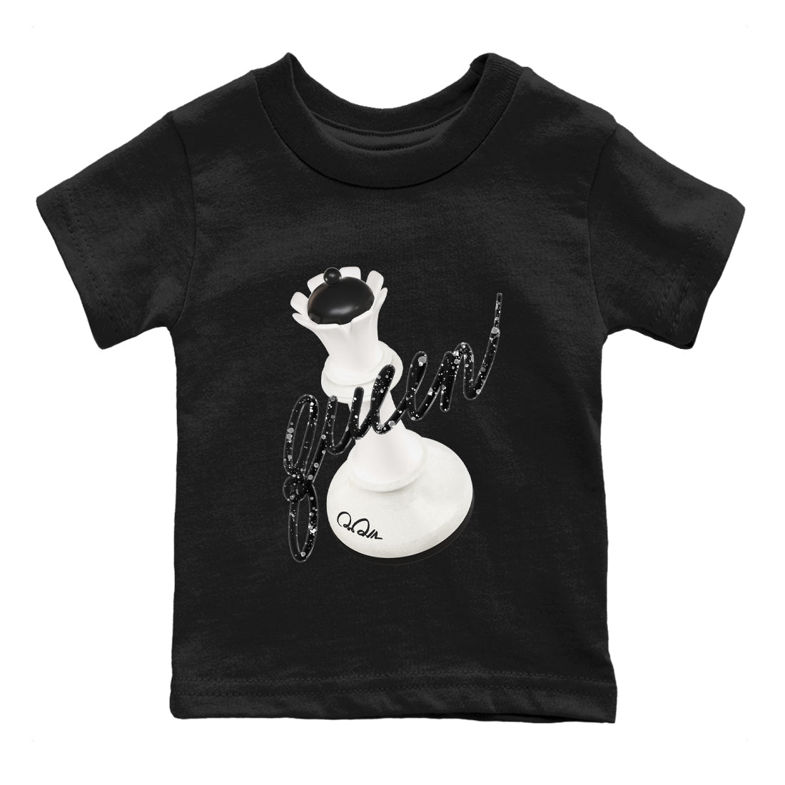 5s Sail shirt to match jordans 3D Queen sneaker tees Air Jordan 5 Sail Drip Gear Zone baby toddler Black 2 cotton Shirt