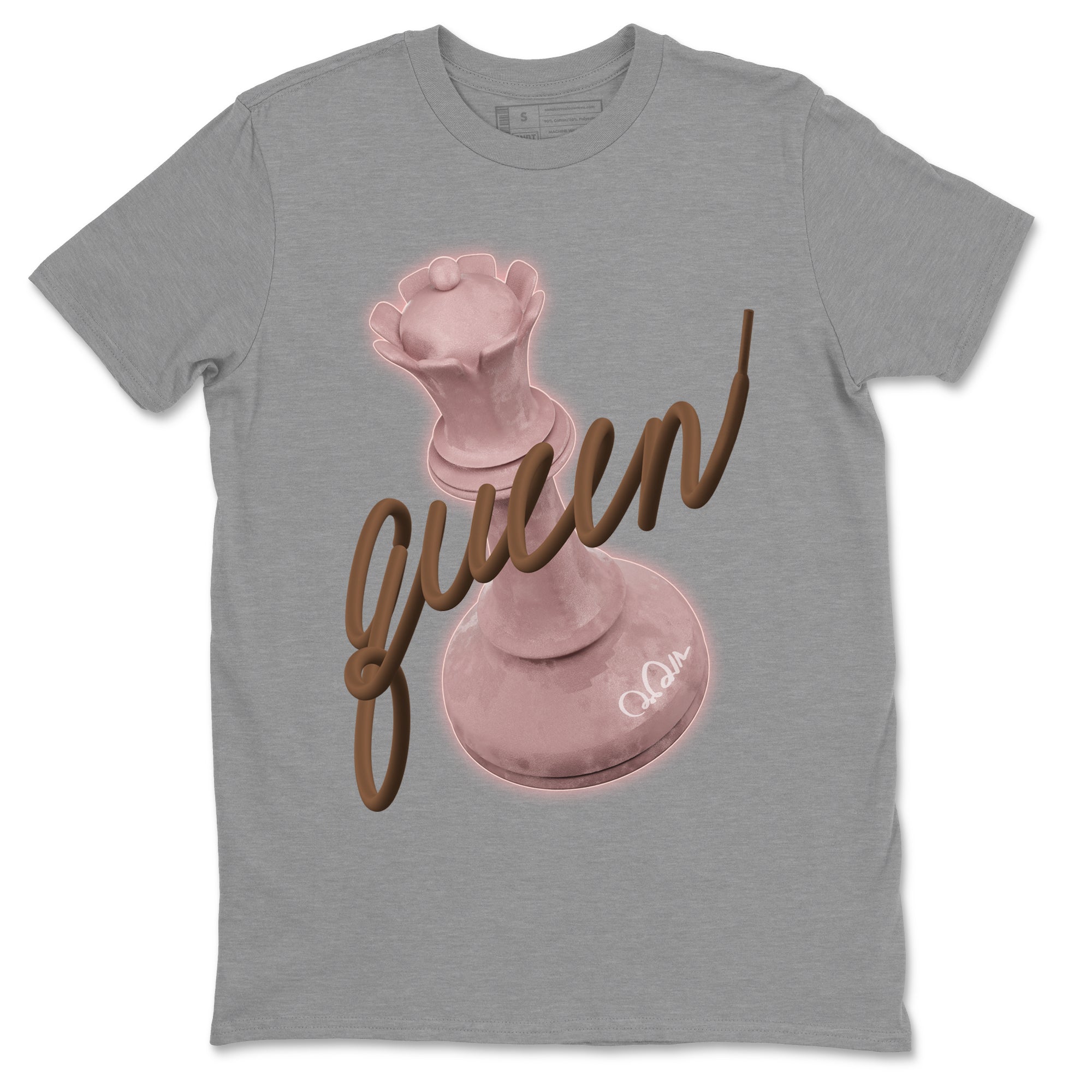 Air More Uptempo Valentines Day Shirt To Match Jordans 3D Queen Sneaker Tees Nike Uptempo Valentines Day Drip Gear Zone Sneaker Matching Clothing Unisex Shirts Heather Grey 2