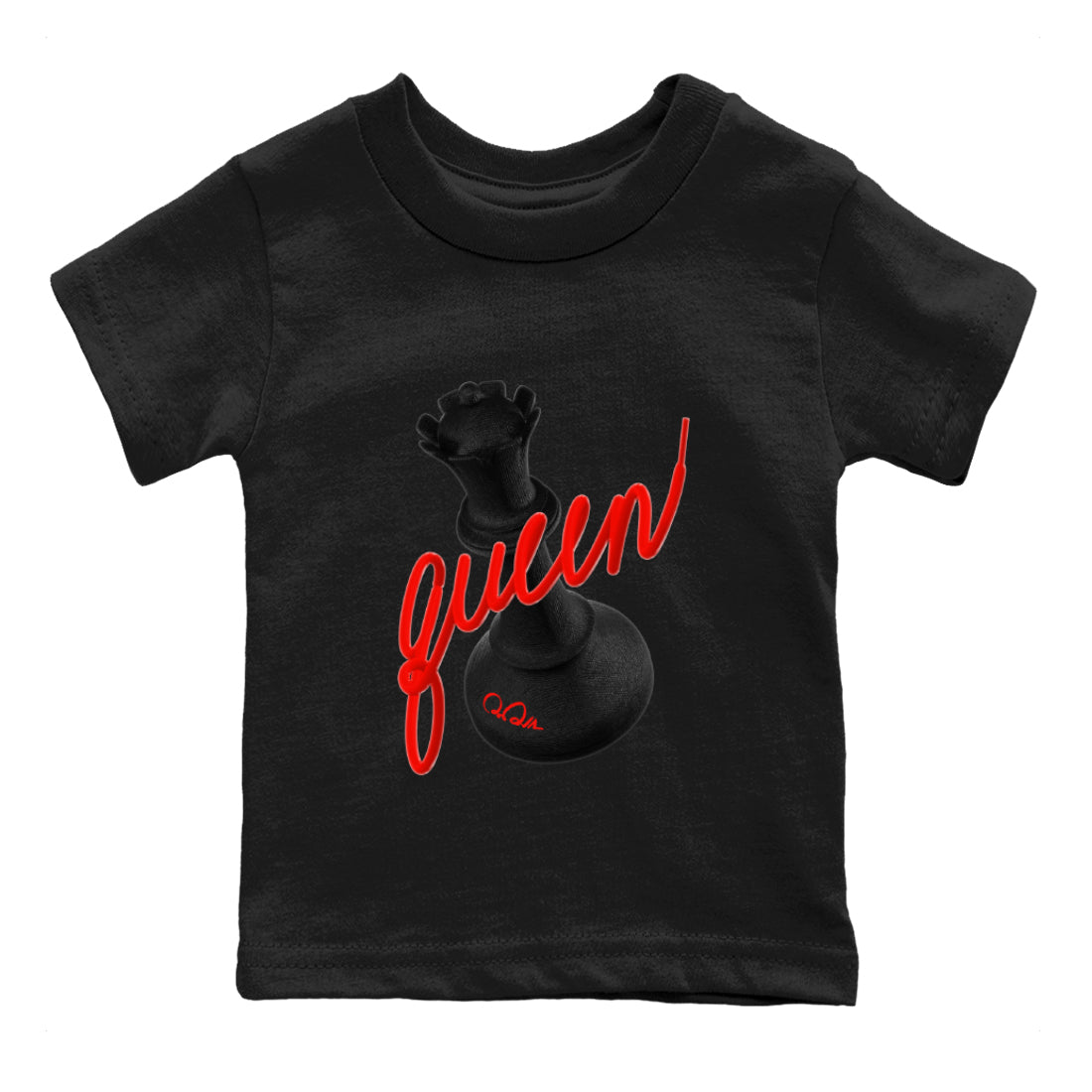 Yeezy 350 Bred shirt to match jordans 3D Queen Streetwear Sneaker Shirt Adidas Yeezy Boost V2 350 Bred Drip Gear Zone Sneaker Matching Clothing Baby Toddler Black 2 T-Shirt