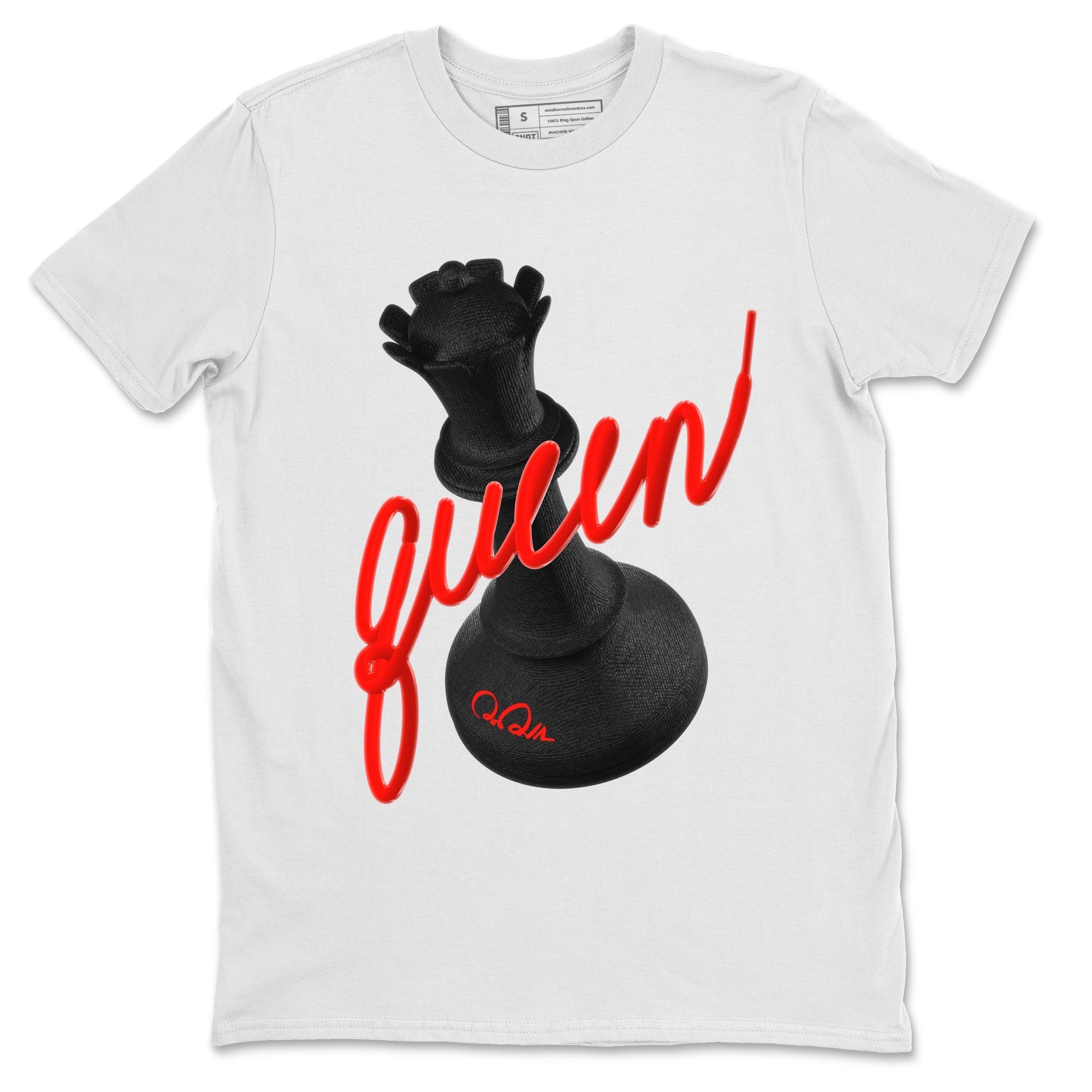 Yeezy 350 Bred shirt to match jordans 3D Queen Streetwear Sneaker Shirt Adidas Yeezy Boost V2 350 Bred Drip Gear Zone Sneaker Matching Clothing Unisex White 2 T-Shirt