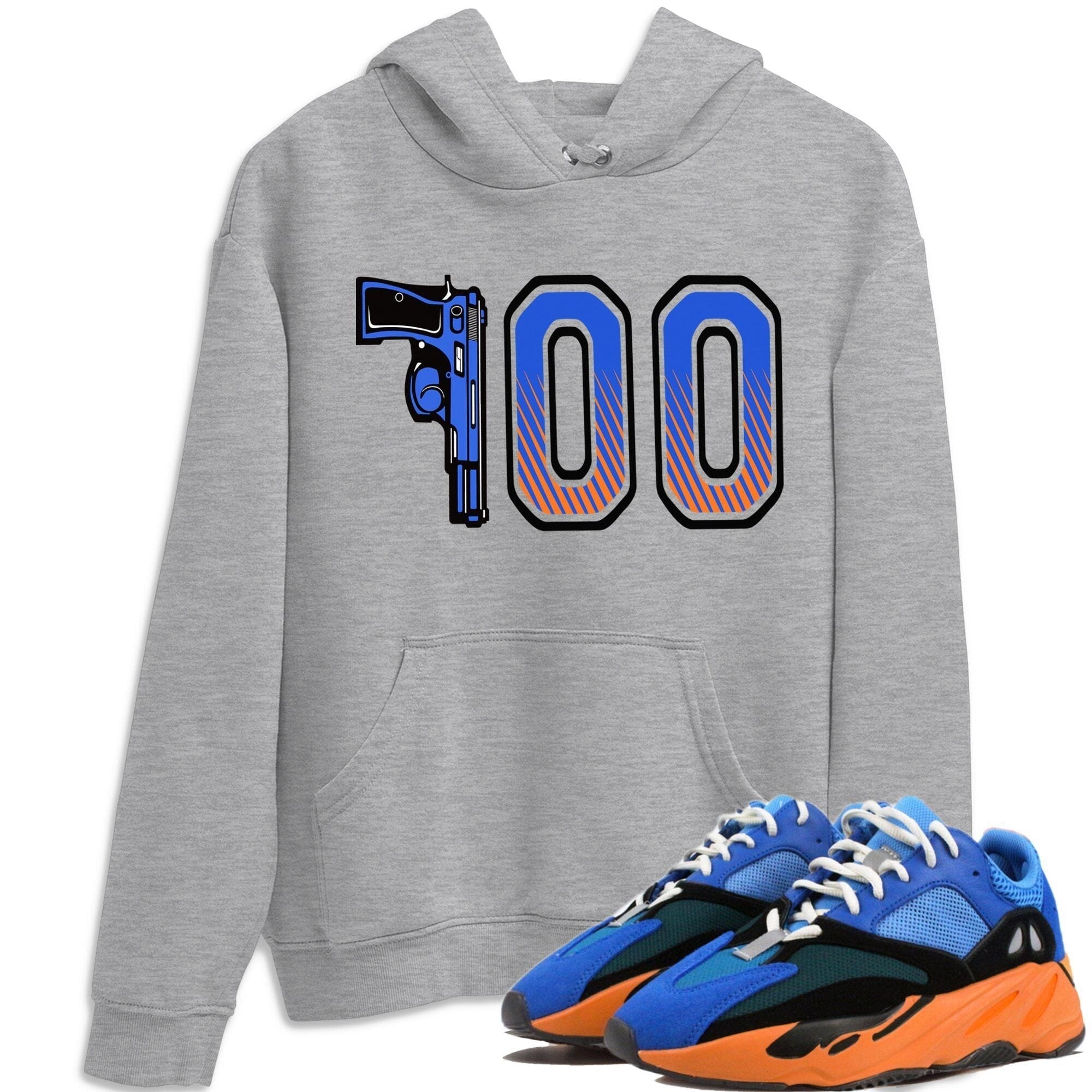 Yeezy 700 Bright Blue Shirt To Match Jordans Number 700 Sneaker Tees Yeezy 700 Bright Blue Drip Gear Zone Sneaker Matching Clothing Unisex Shirts
