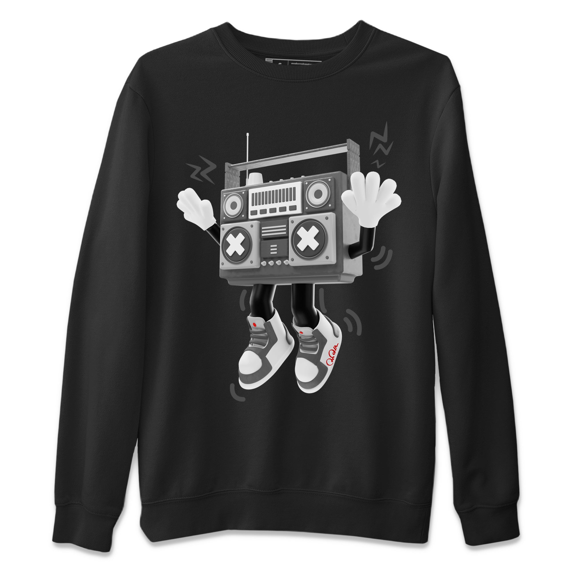 Air Jordan 1 Washed Heritage Sneaker Match Tees 90s Radio Boy Streetwear Sneaker Shirt AJ1 Washed Heritage Sneaker Release Tees Unisex Shirts Black 2