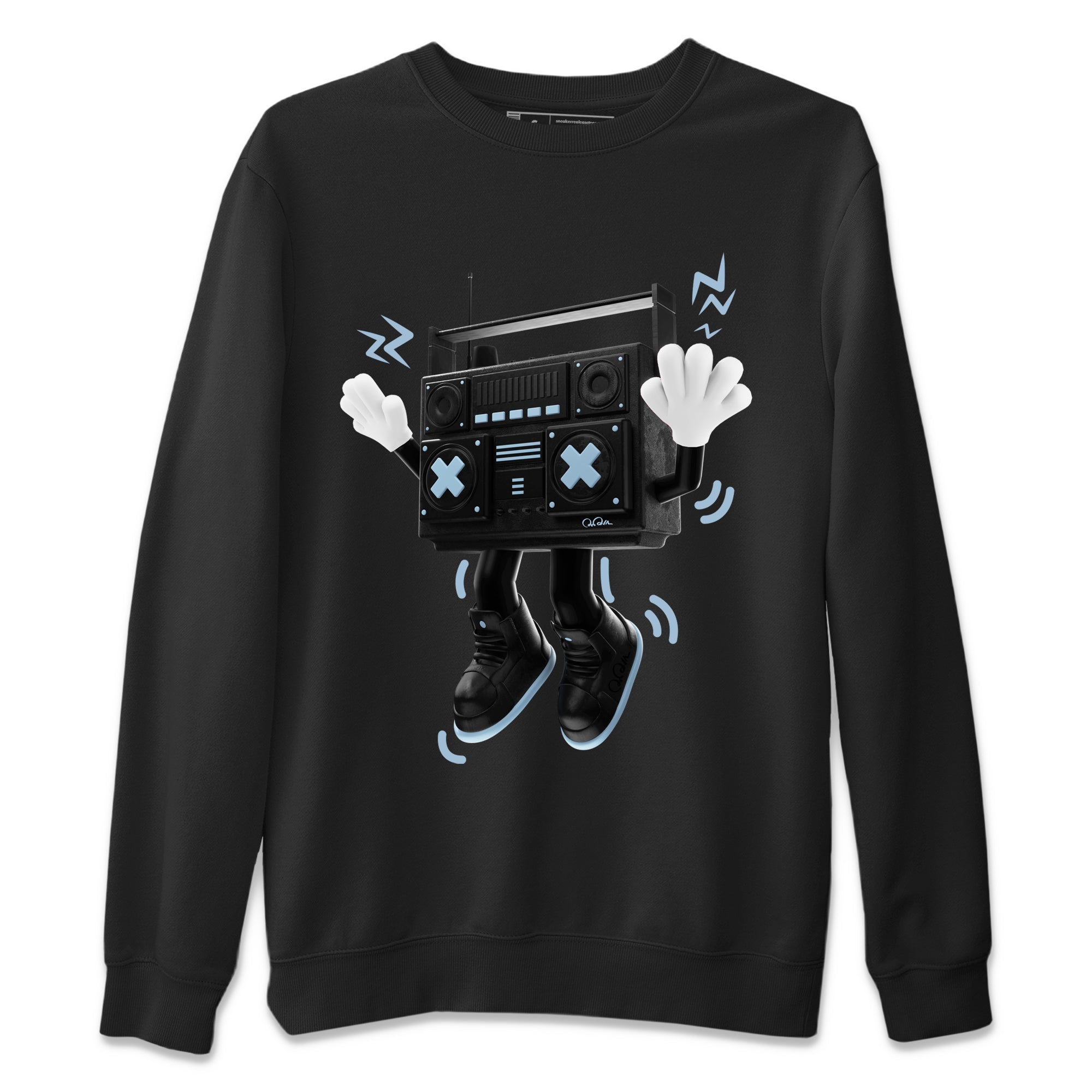 Air Jordan 7 Chambray Sneaker Match Tees 90s Radio Boy Streetwear Sneaker Shirt AJ7 Chambray Sneaker Release Tees Unisex Shirts Black 2