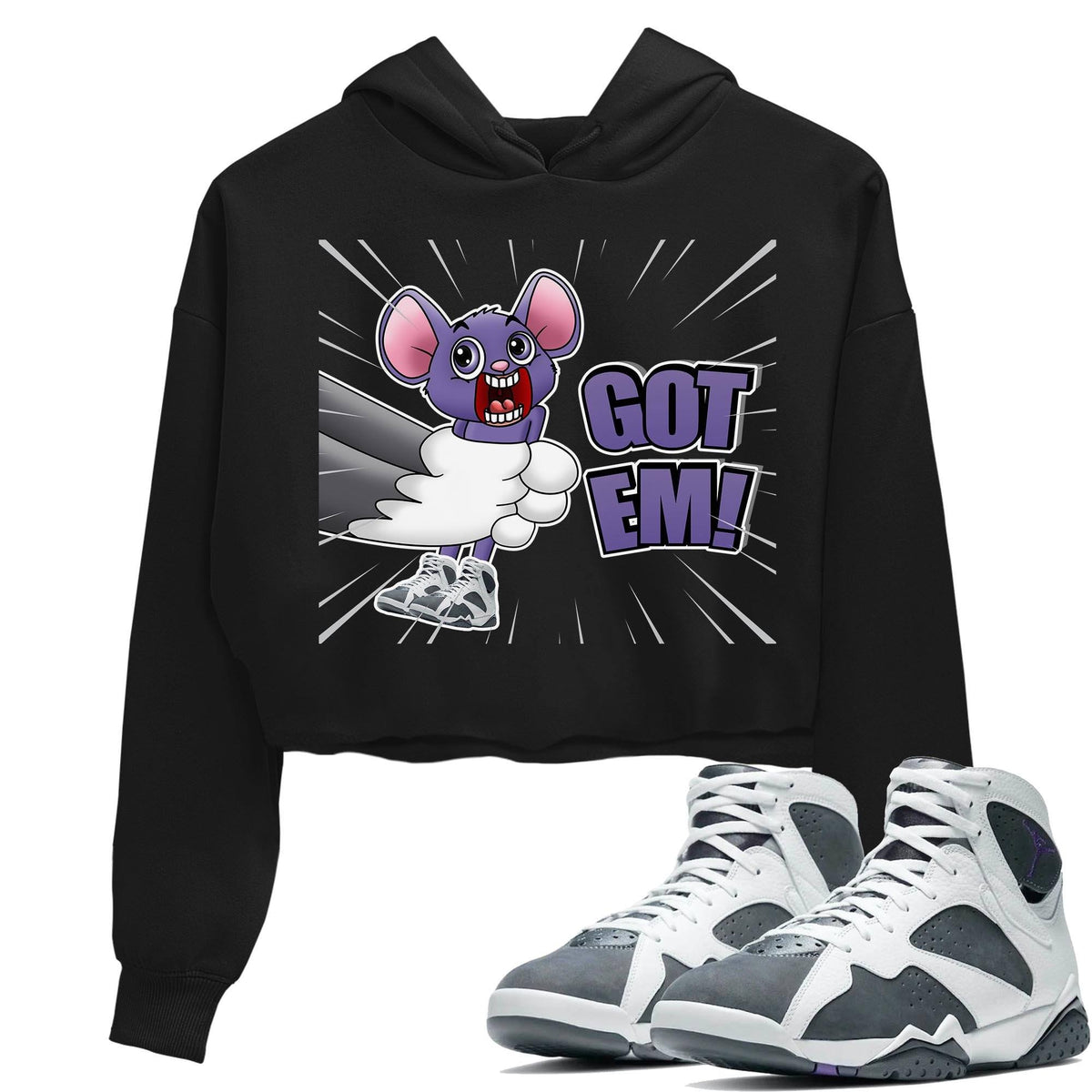 Jordan 7 Flint Shirt To Match Jordans T&J Got Em Sneaker Tees Jordan 7 Flint Drip Gear Zone Sneaker Matching Clothing Women's Shirts
