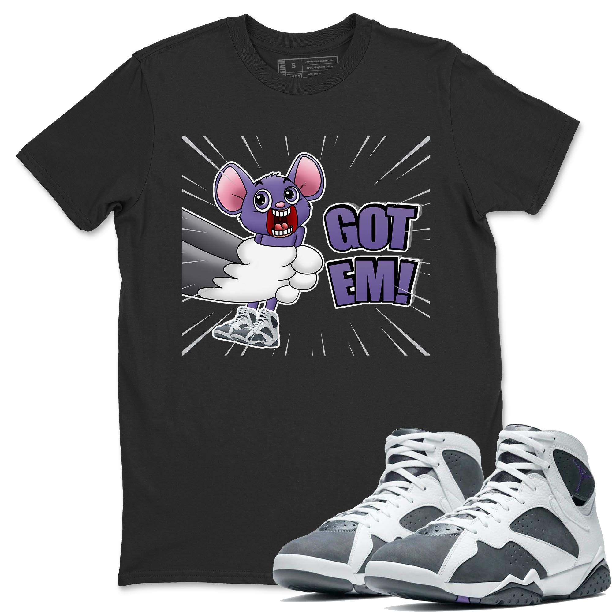 Jordan 7 Flint Shirt To Match Jordans T&J Got Em Sneaker Tees Jordan 7 Flint Drip Gear Zone Sneaker Matching Clothing Unisex Shirts