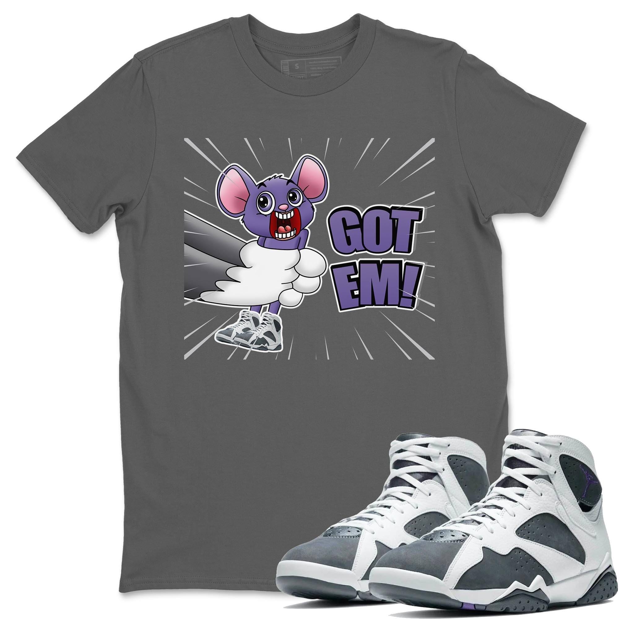 Jordan 7 Flint Shirt To Match Jordans T&J Got Em Sneaker Tees Jordan 7 Flint Drip Gear Zone Sneaker Matching Clothing Unisex Shirts
