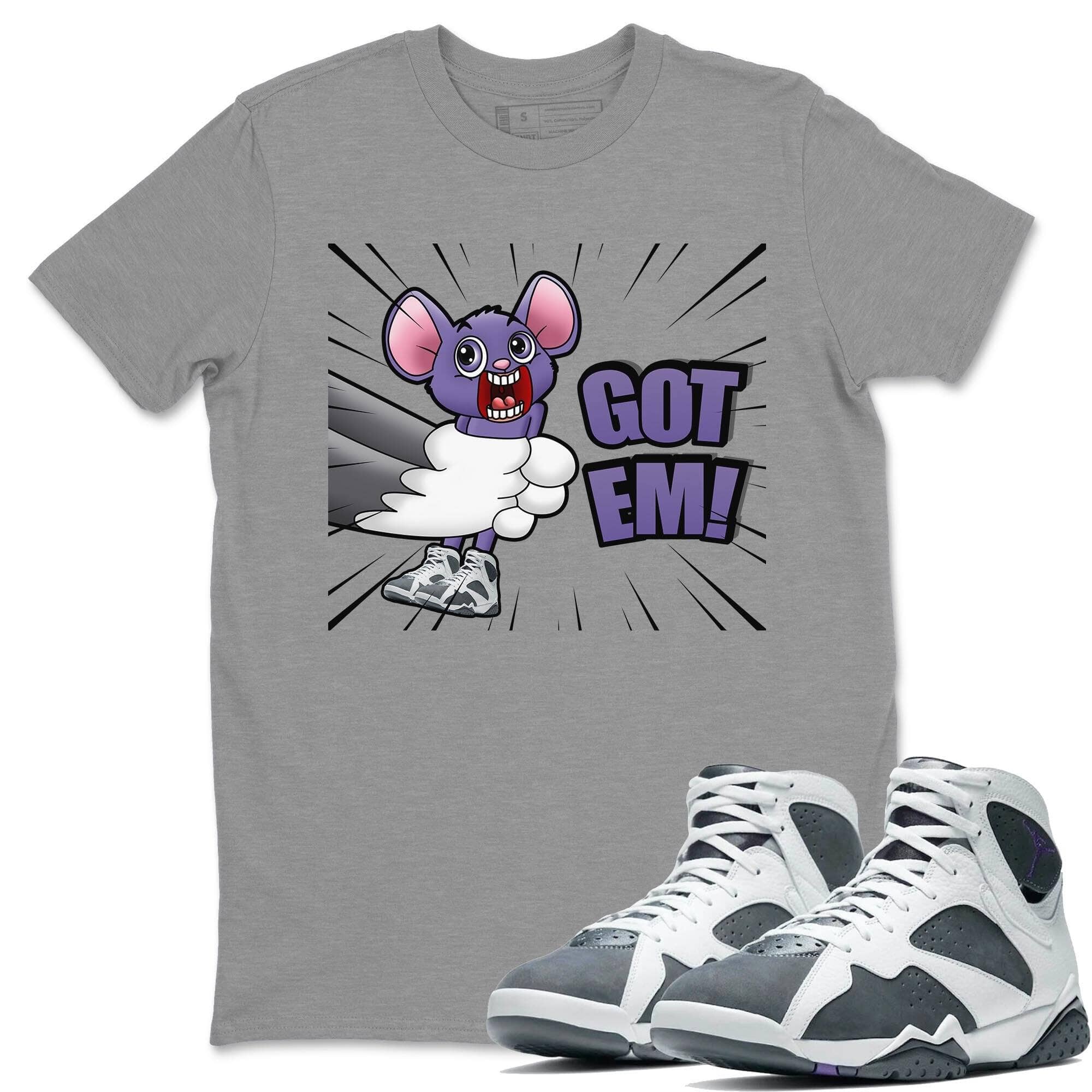 Jordan 7 Flint Shirt To Match Jordans T&J Got Em Sneaker Tees Jordan 7 Flint Drip Gear Zone Sneaker Matching Clothing Unisex Shirts