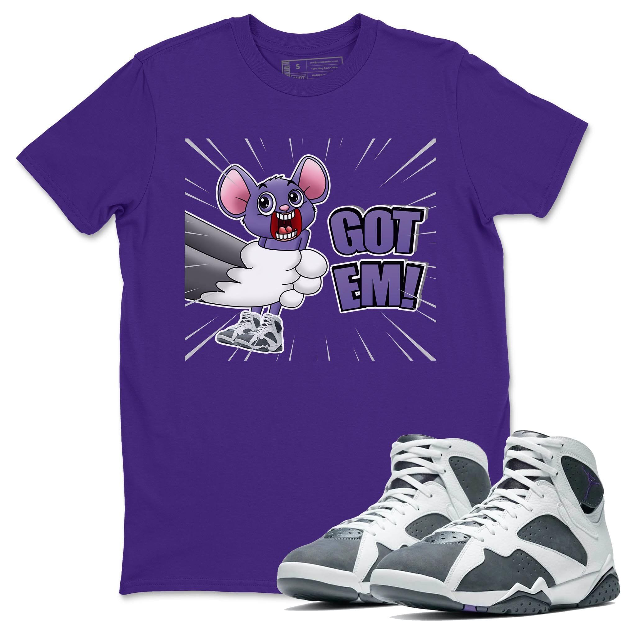 Jordan 7 Flint Shirt To Match Jordans T&J Got Em Sneaker Tees Jordan 7 Flint Drip Gear Zone Sneaker Matching Clothing Unisex Shirts
