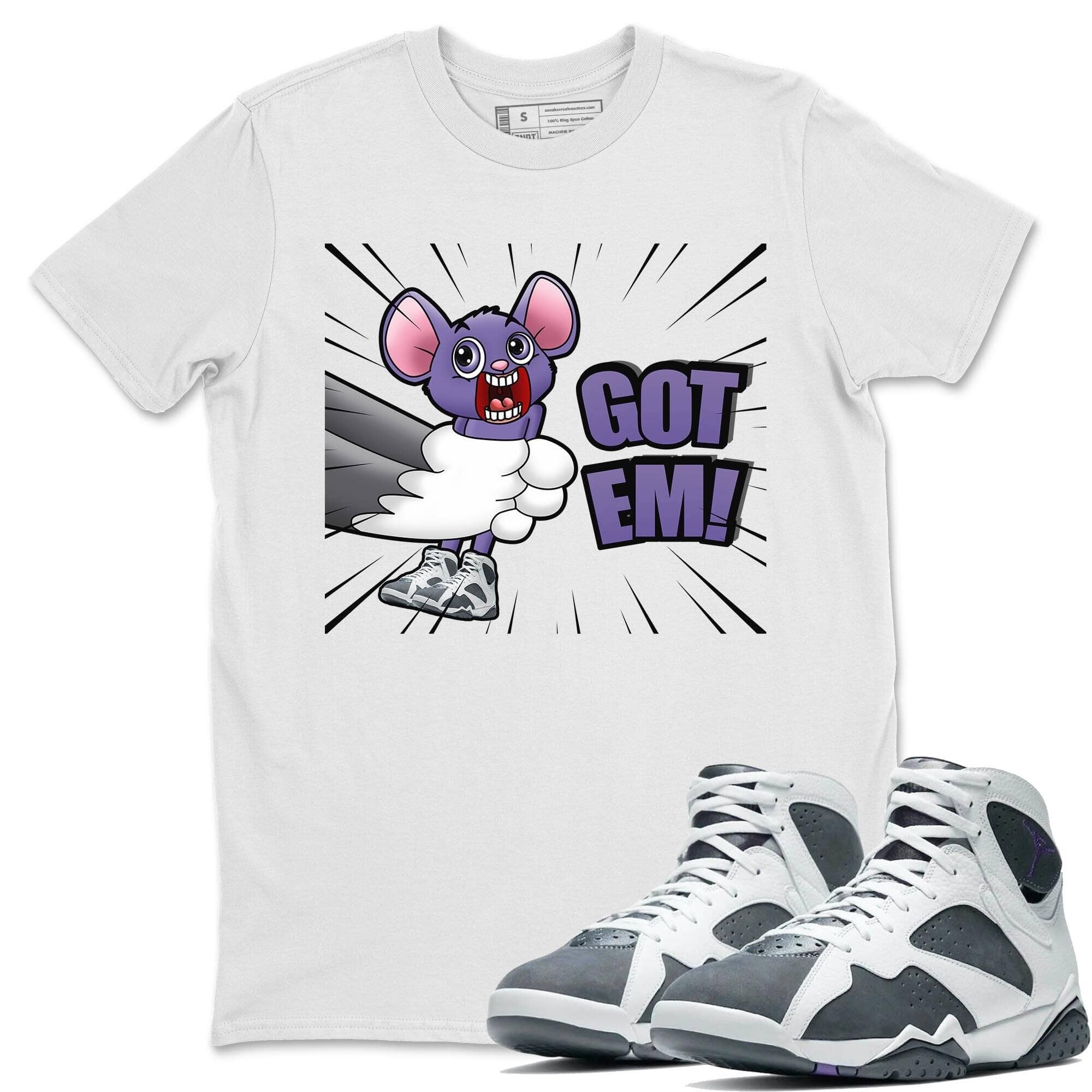 Jordan 7 Flint Shirt To Match Jordans T&J Got Em Sneaker Tees Jordan 7 Flint Drip Gear Zone Sneaker Matching Clothing Unisex Shirts