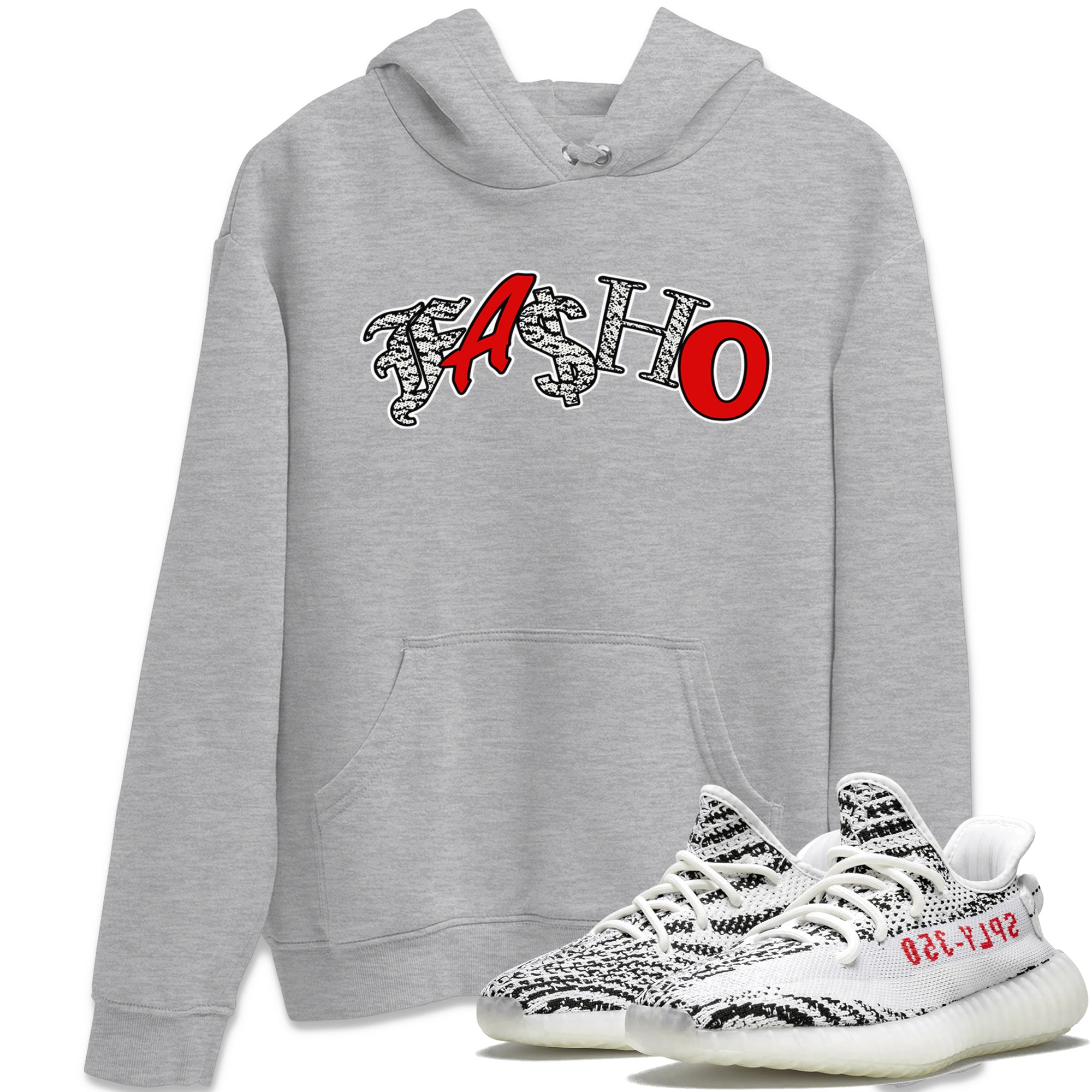 Yeezy 350 Zebra Sneaker Match Tees Fasho Streetwear Sneaker Shirt Yeezy Boost 350 V2 Zebra Sneaker Release Tees Unisex Shirts Heather Grey 1